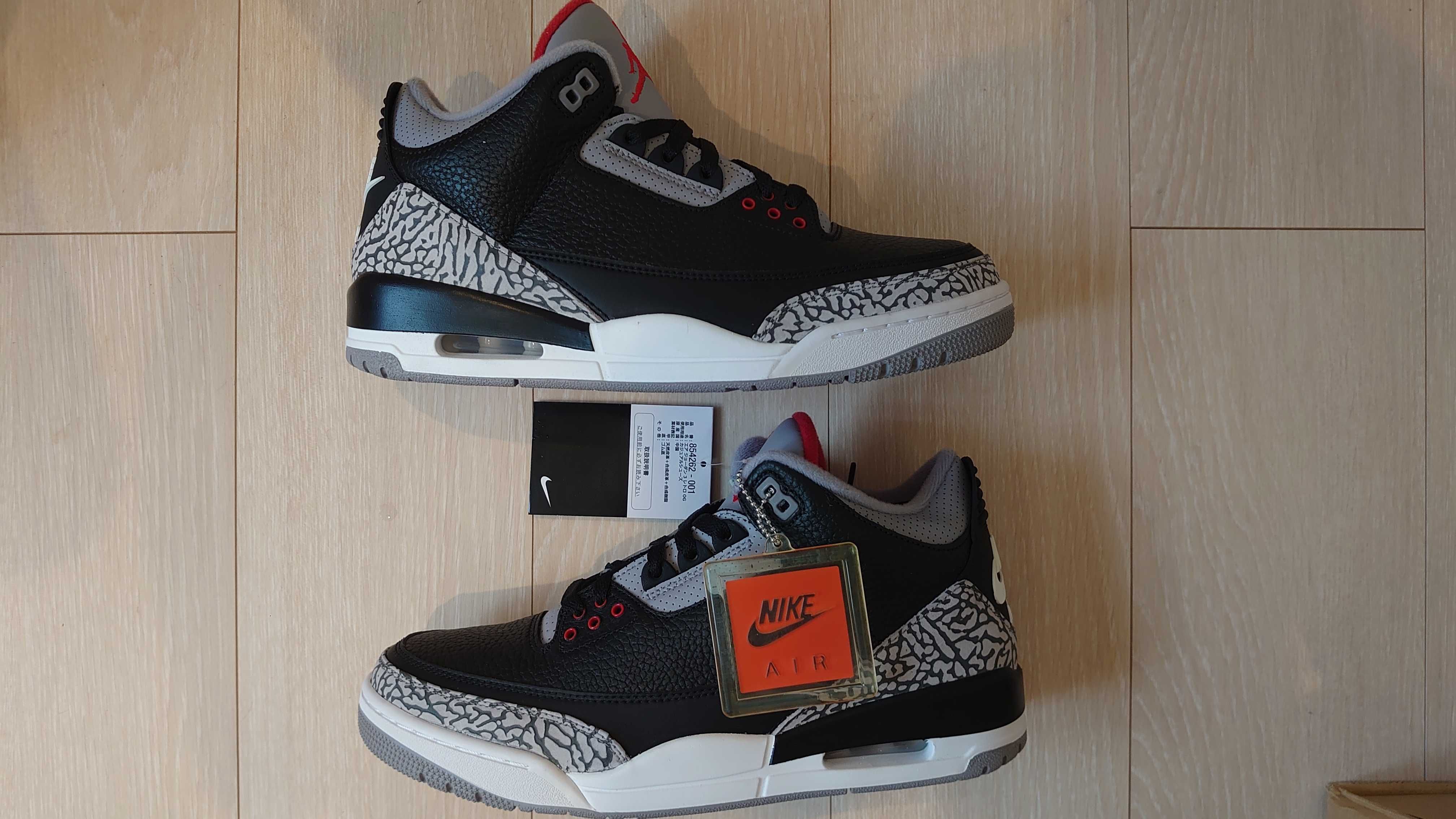 Nike Air Jordan 3 Retro OG "Black Cement" (2018)