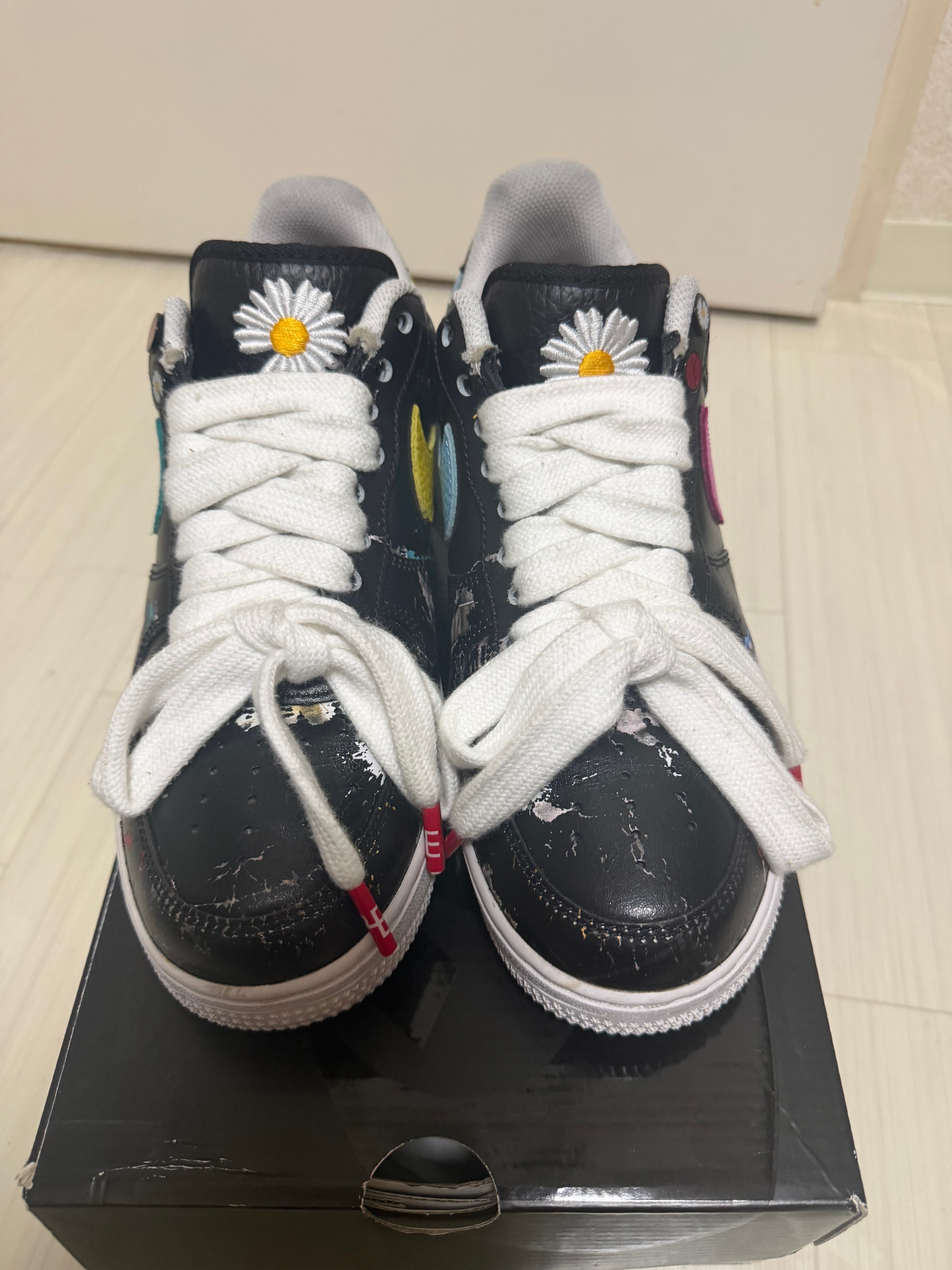 PEACEMINUSONE × Nike Air Force 1 Low '07 Para-Noise 3.0 "Black and Multi-Color" / G-DRAGON