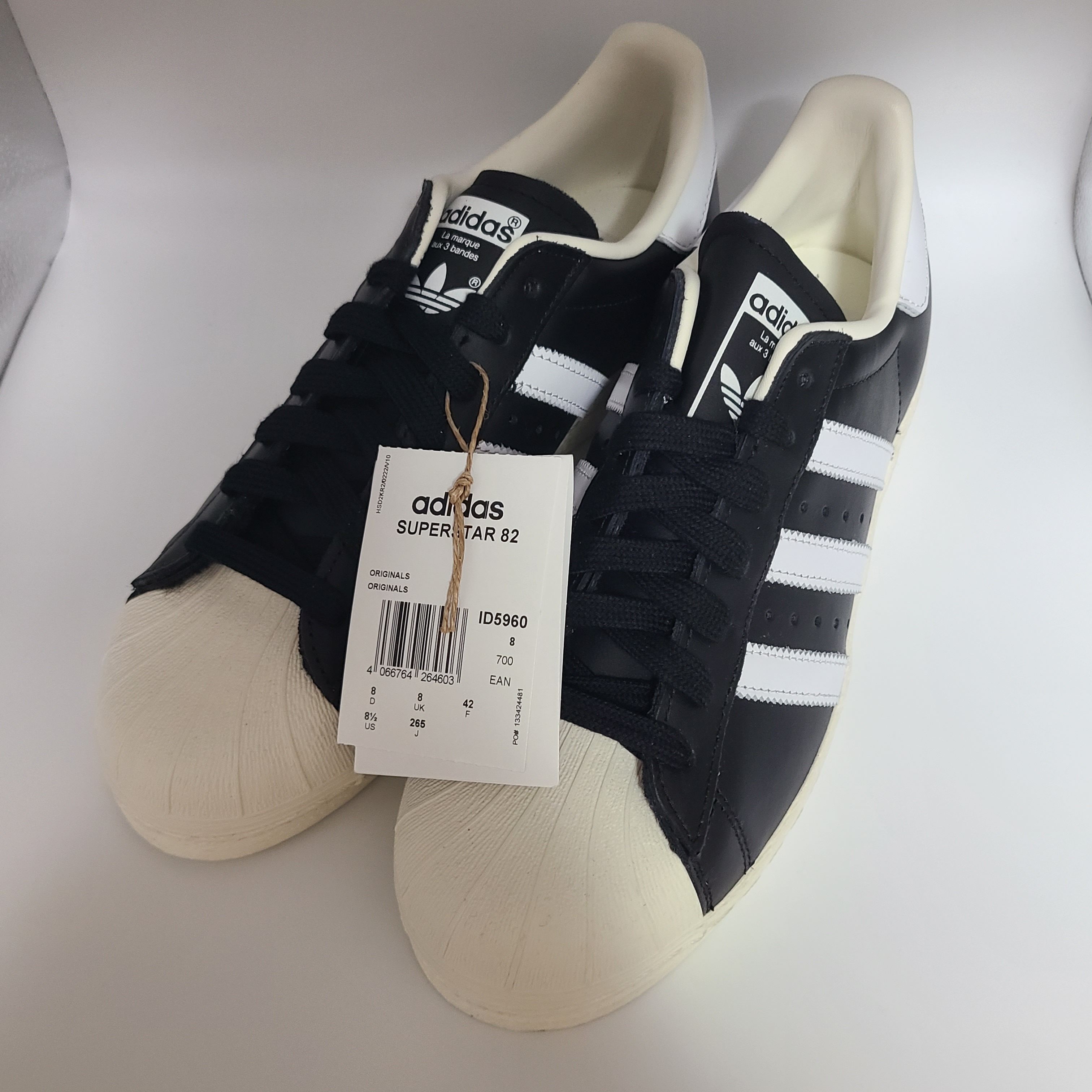 adidas Superstar 82 "Core Black"