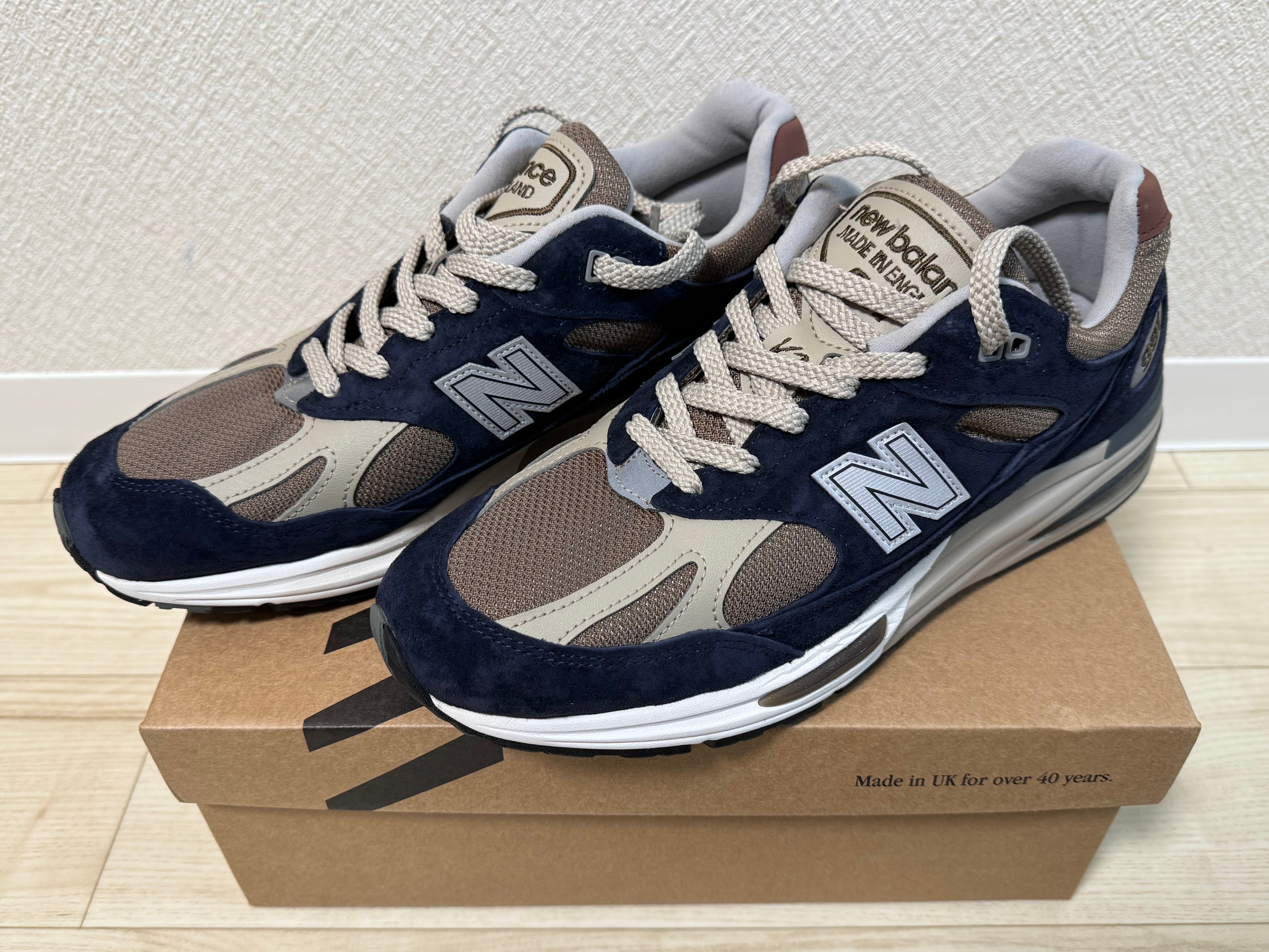 New Balance 991V2 "After Midnight/Sepia Tint/Plaza Taupe"