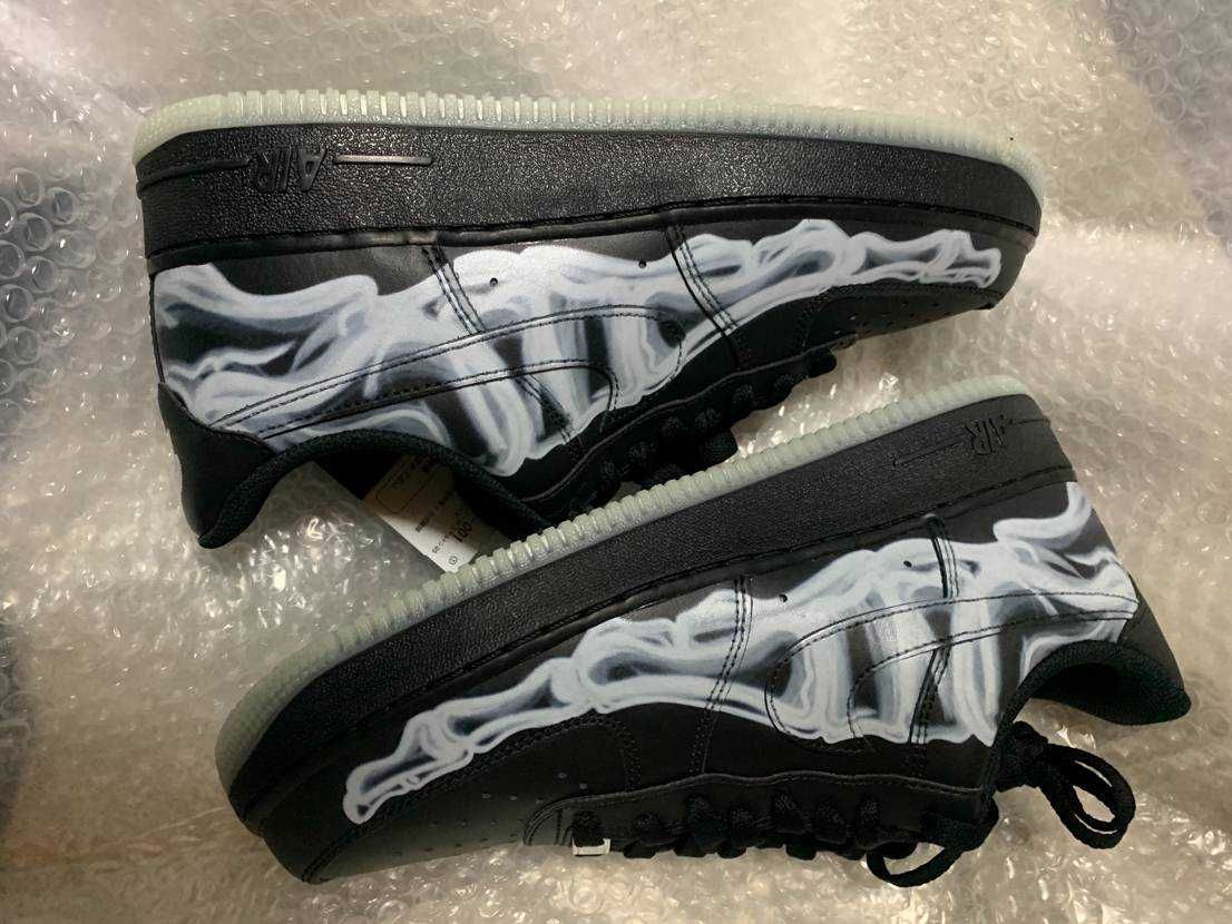 Nike Air Force 1 Low "Black Skeleton"