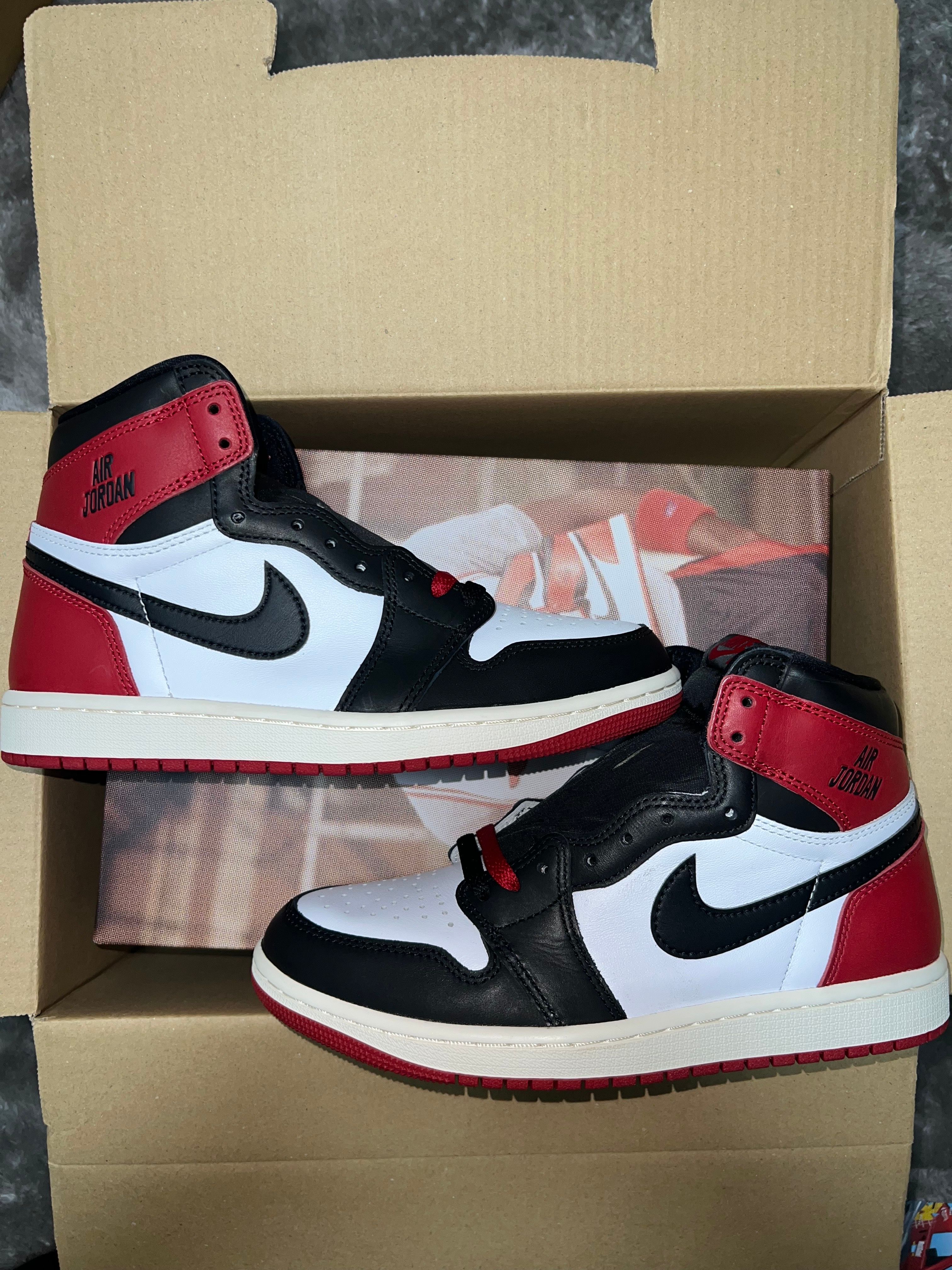 Nike Air Jordan 1 Retro High OG "Black Toe Reimagined"