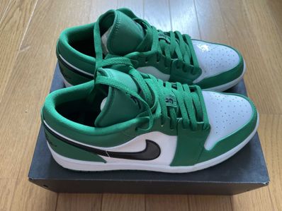 NIKE AIR JORDAN 1 LOW "PINE GREEN/WHITE"