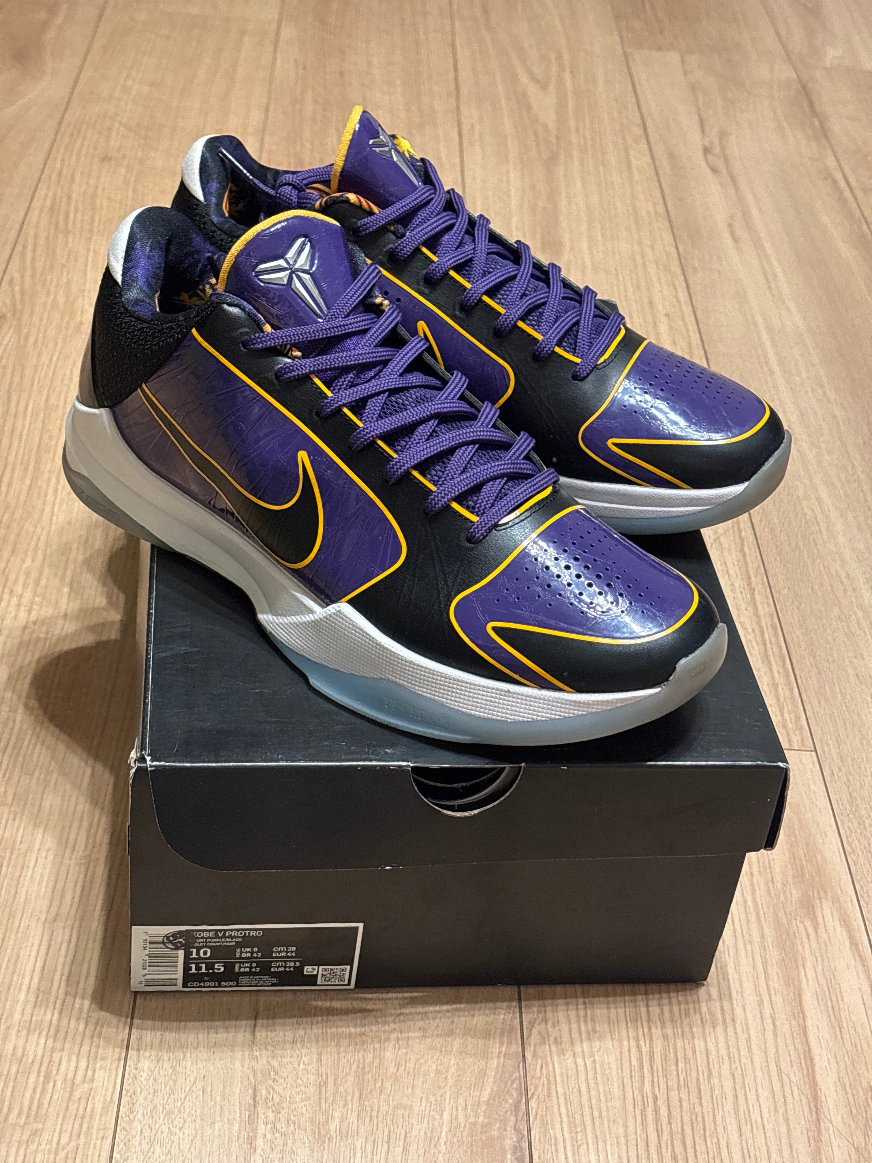 Nike Kobe 5 Protro "Lakers"