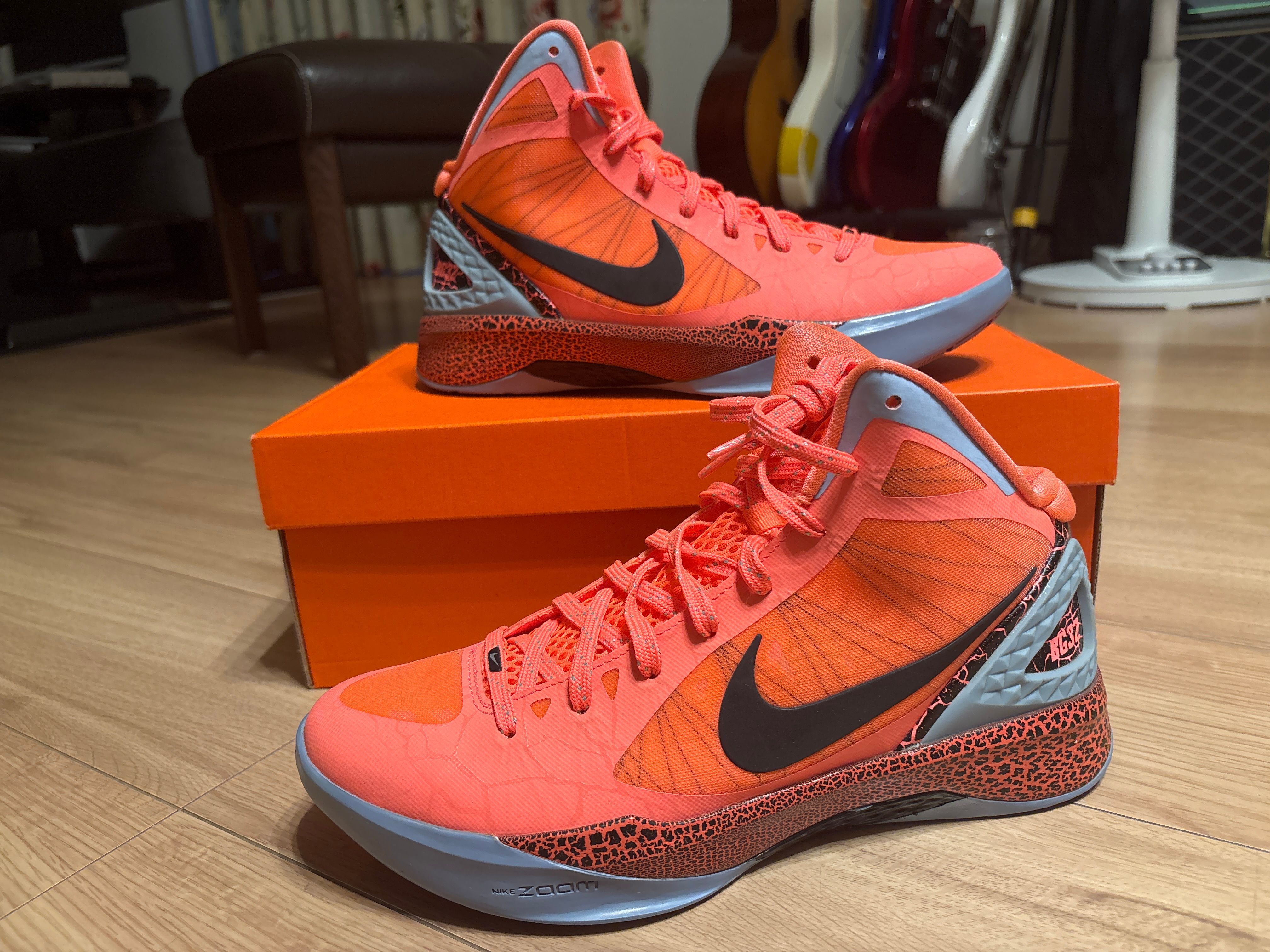 Nike  ハイパーダンク バスケットボールシューズ グリーンオレンジ 30cm 楽天市場】バッシュ ナイキ ハイパーダンク（メンズシューズ