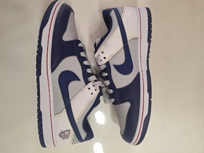 NBA × Nike Dunk Low EMB 75th Anniversary "Nets"