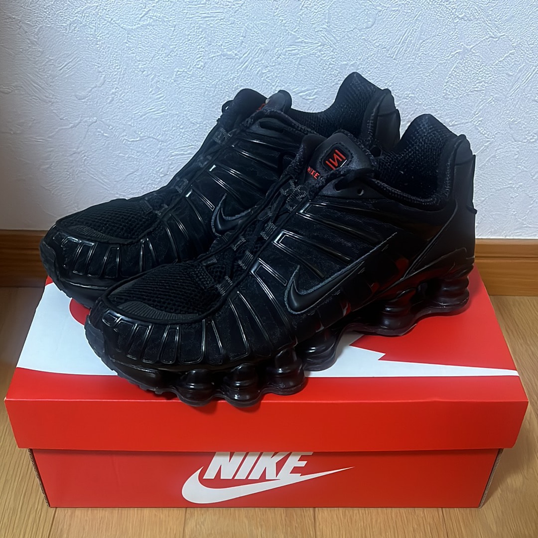 Nike Women's Shox TL "Black and Max Orange"