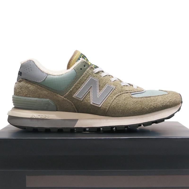 Stone Island × New Balance 574 Legacy "Green"