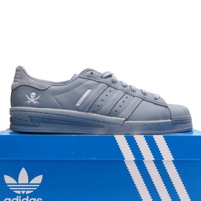 NEIGHBORHOOD × adidas Superstar 2024 "Grey/Footwear White"
