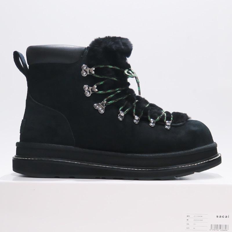 sacai × UGG Hiker "Black"