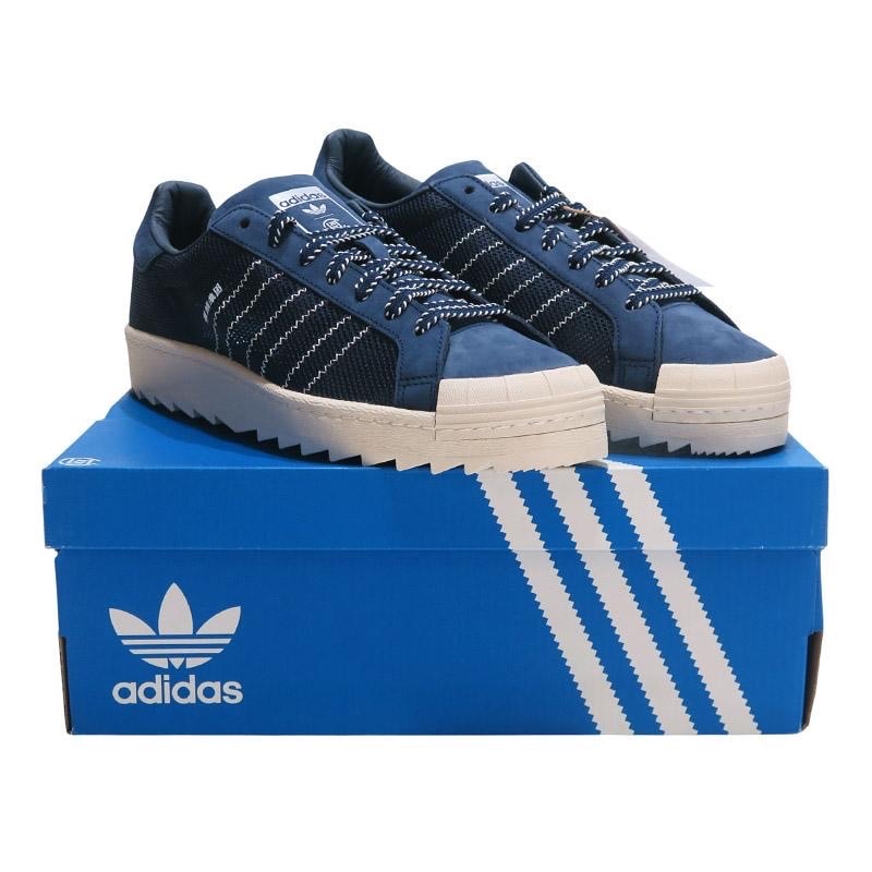 CLOT × adidas Superstar "Night Indigo"