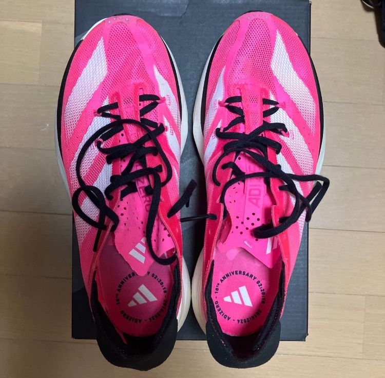 ふくろう@プロフ必読 adidas♡激レア♡ピンク♡ジャージ♡ベビーピンク adidas】アディダスファイトK パワーピンク キッズスニーカー