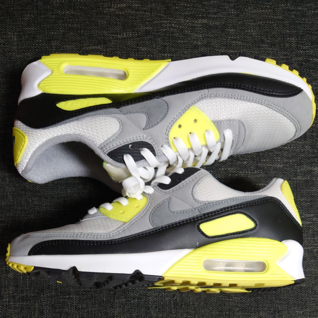 NIKE AIR MAX 90 "VOLT/PARTICLE GREY"