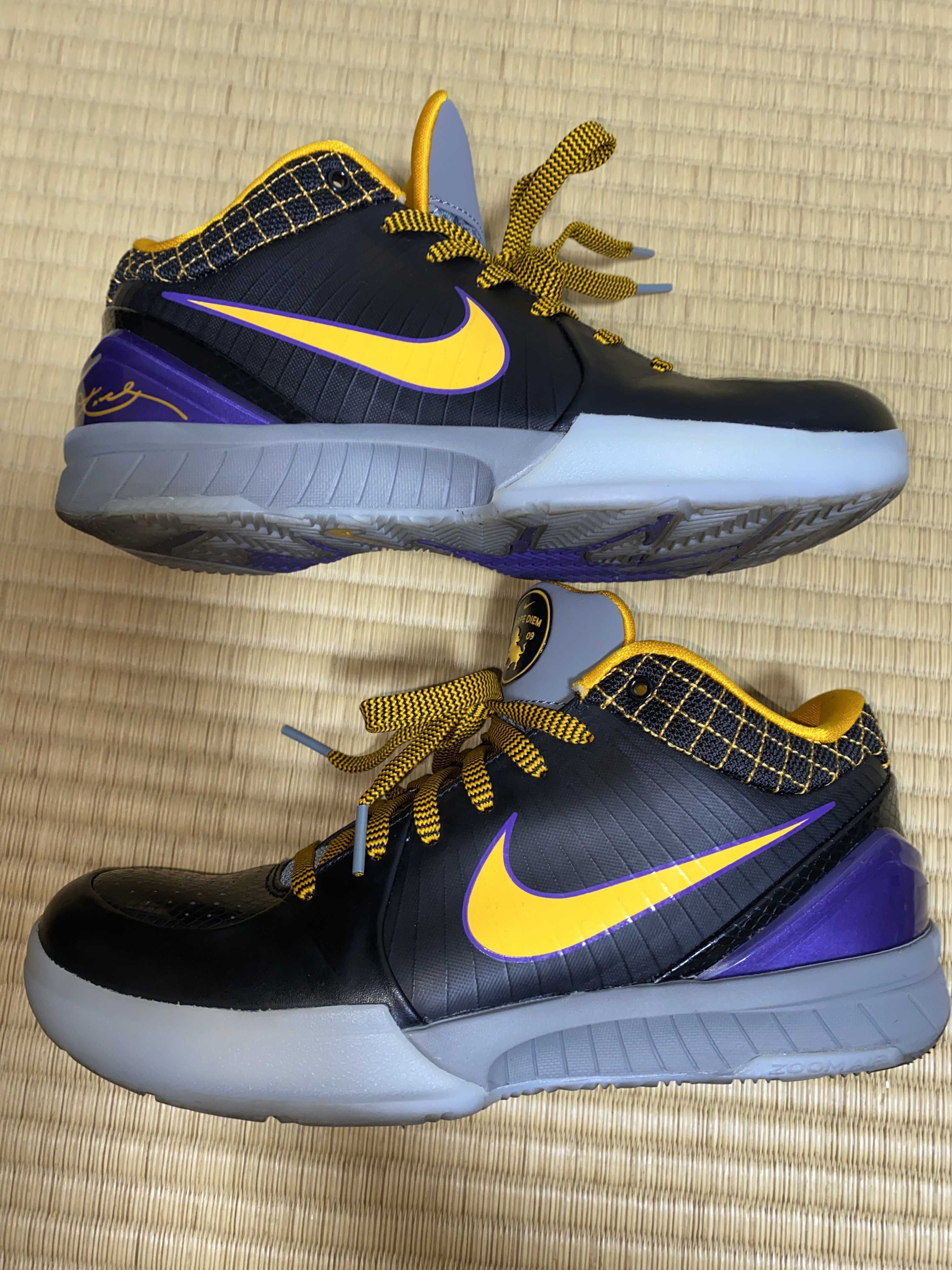 NIKE KOBE IV PROTRO "BLACK/DEL SOL"