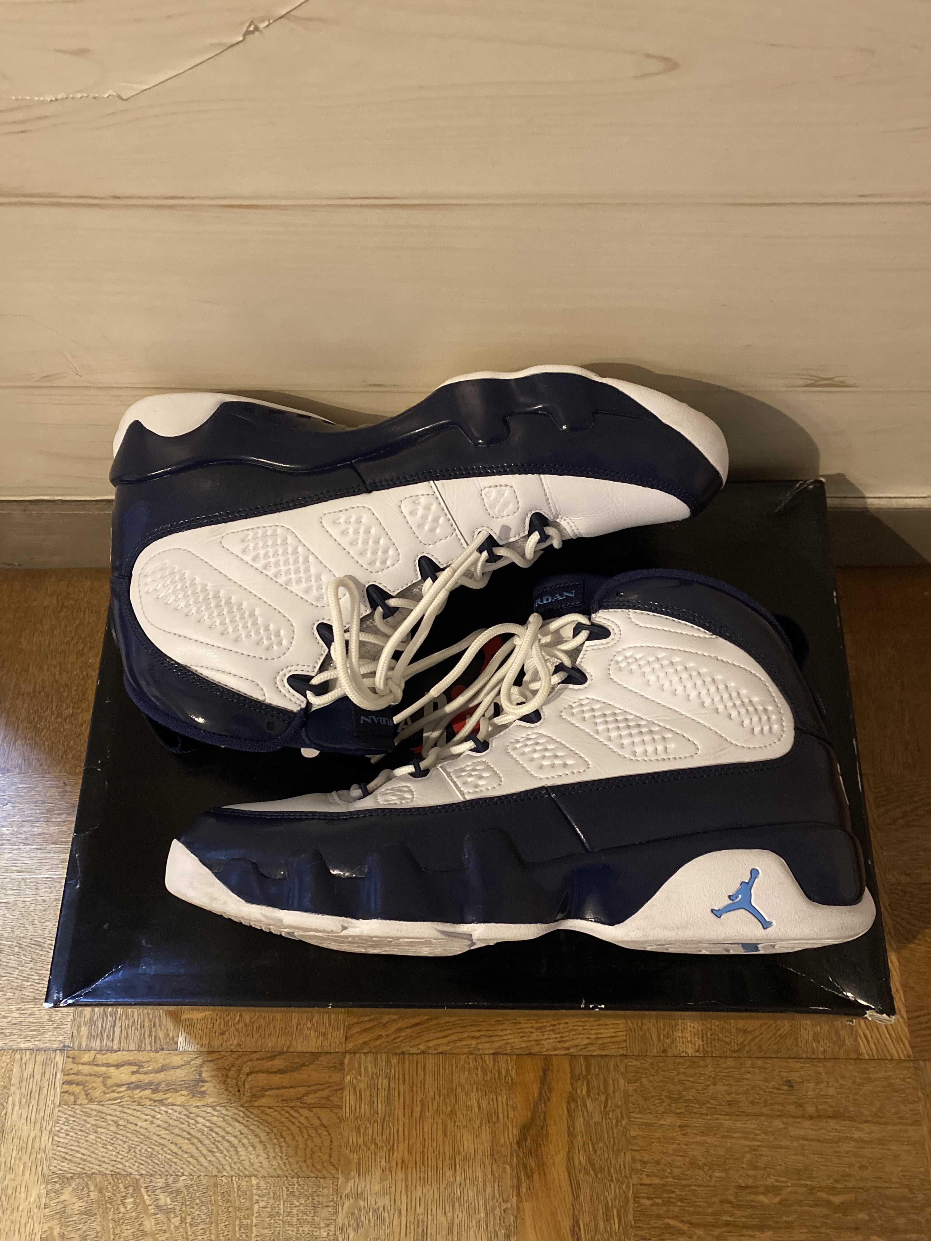 NIKE AIR JORDAN 9 UNIVERSITY BLUE