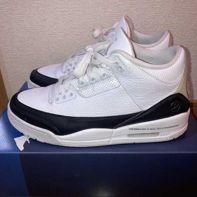 Fragment × Nike Air Jordan 3 "White/Black"