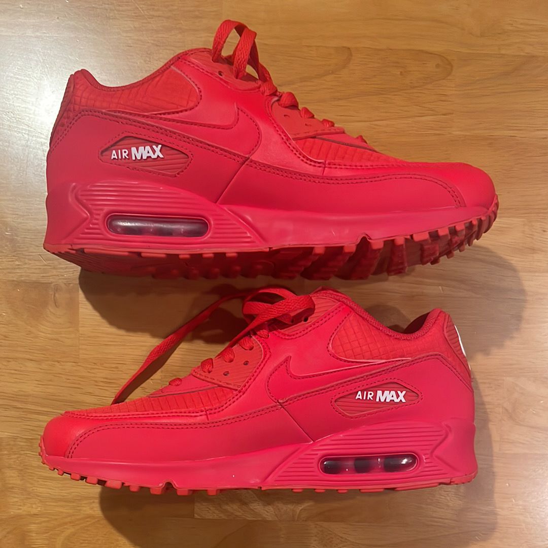 NIKE AIR MAX 90 ESSENTIAL "UNIVERSITY RED"