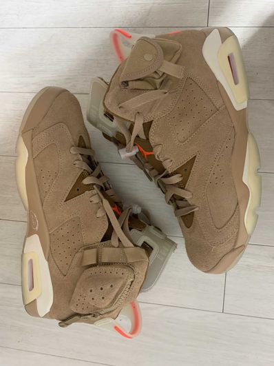 Travis Scott × Nike Air Jordan 6 "British Khaki"