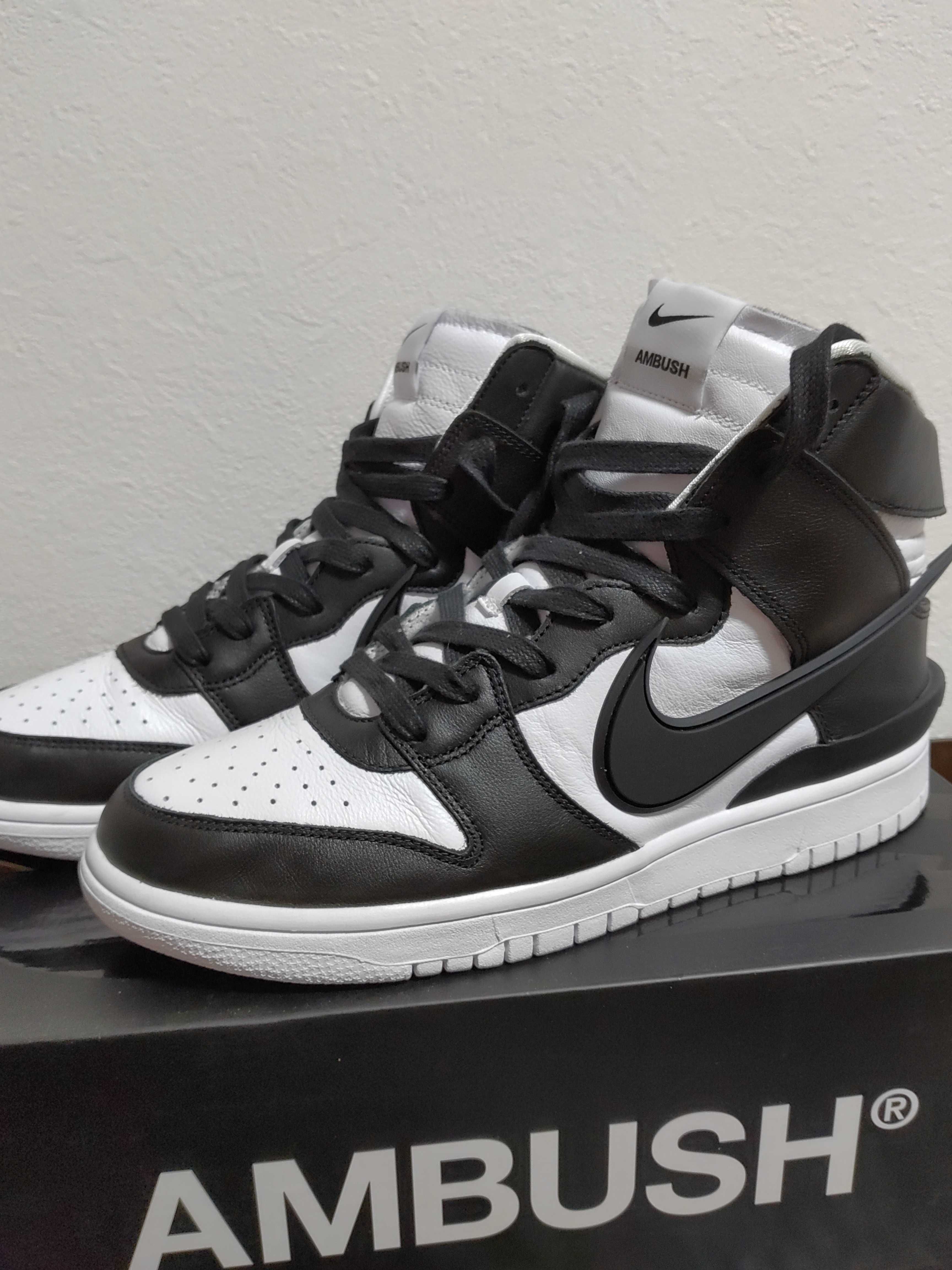 AMBUSH × Nike Dunk High "Black"