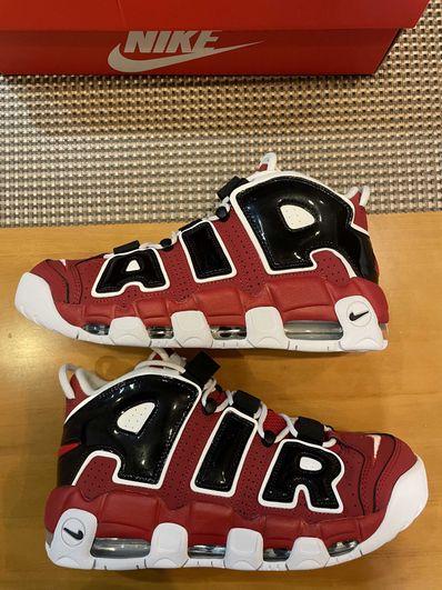Nike Air More Uptempo ’96 "Black and Varsity Red" (2021)