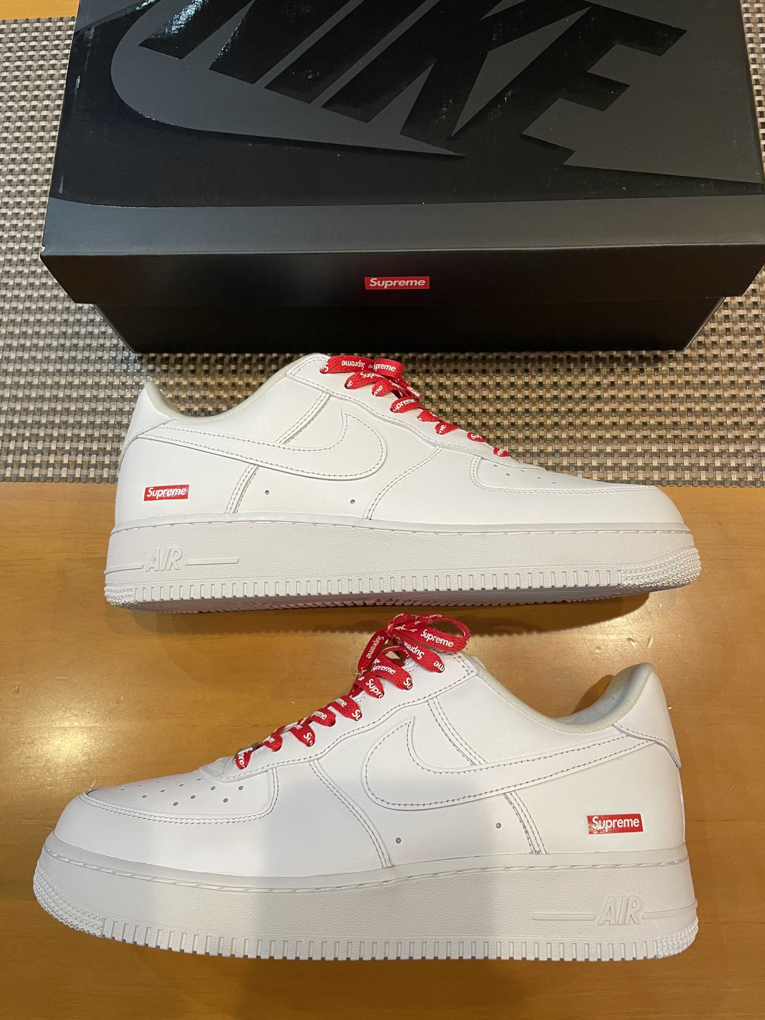 Supreme × Nike Air Force 1 Low "White"