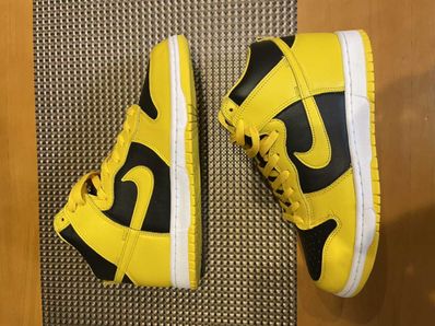 Nike Dunk High "Black/Varsity Maize"