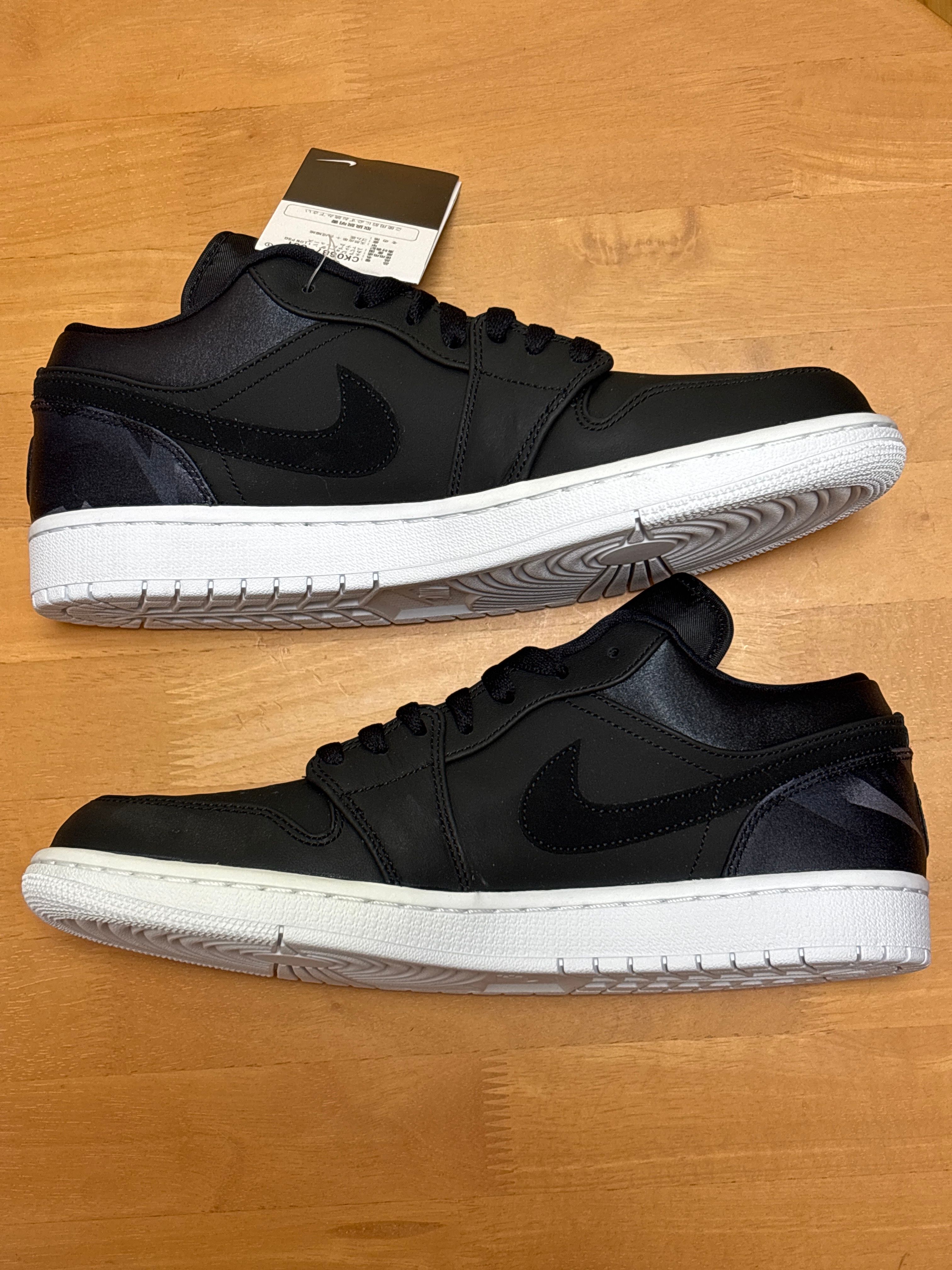NIKE × PARIS SAINT GERMAIN AIR JORDAN 1 LOW PSG "BLACK"