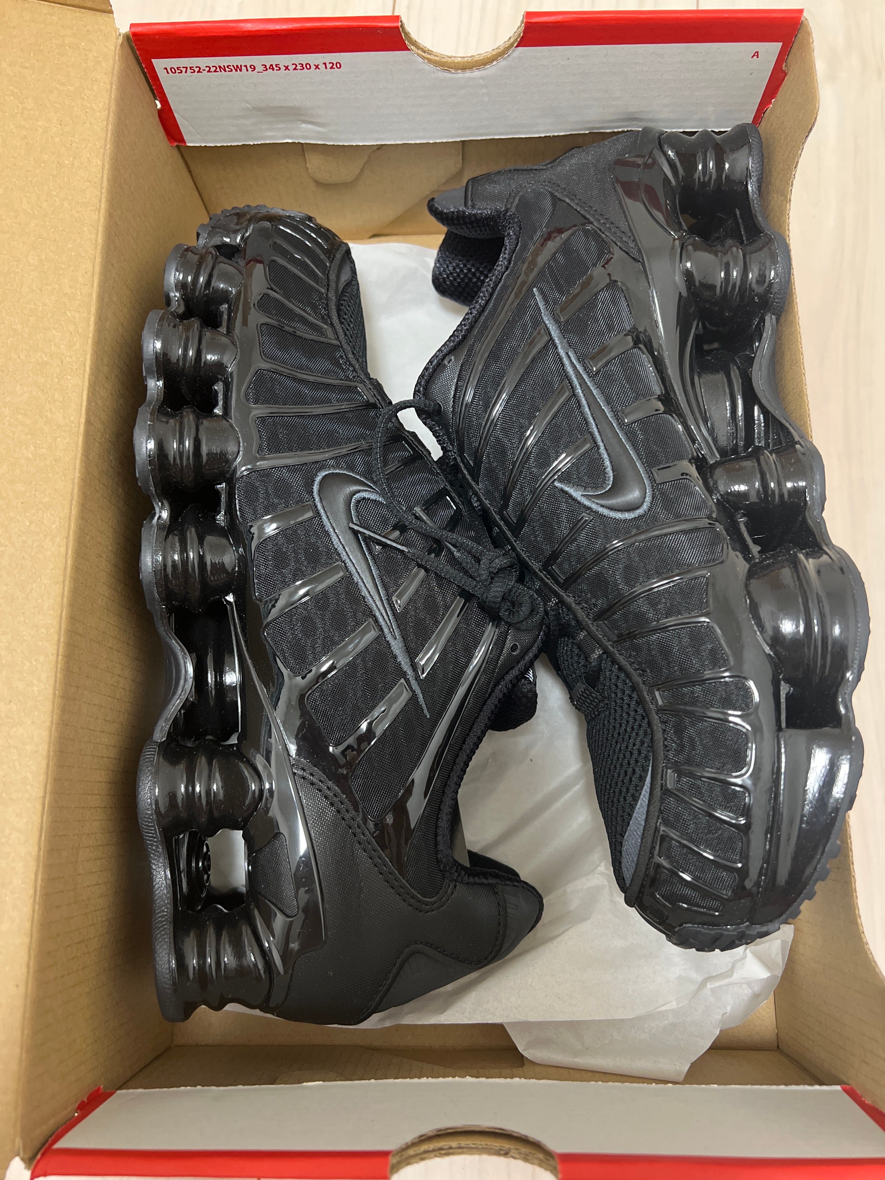 Nike Women's Shox TL "Black and Max Orange"