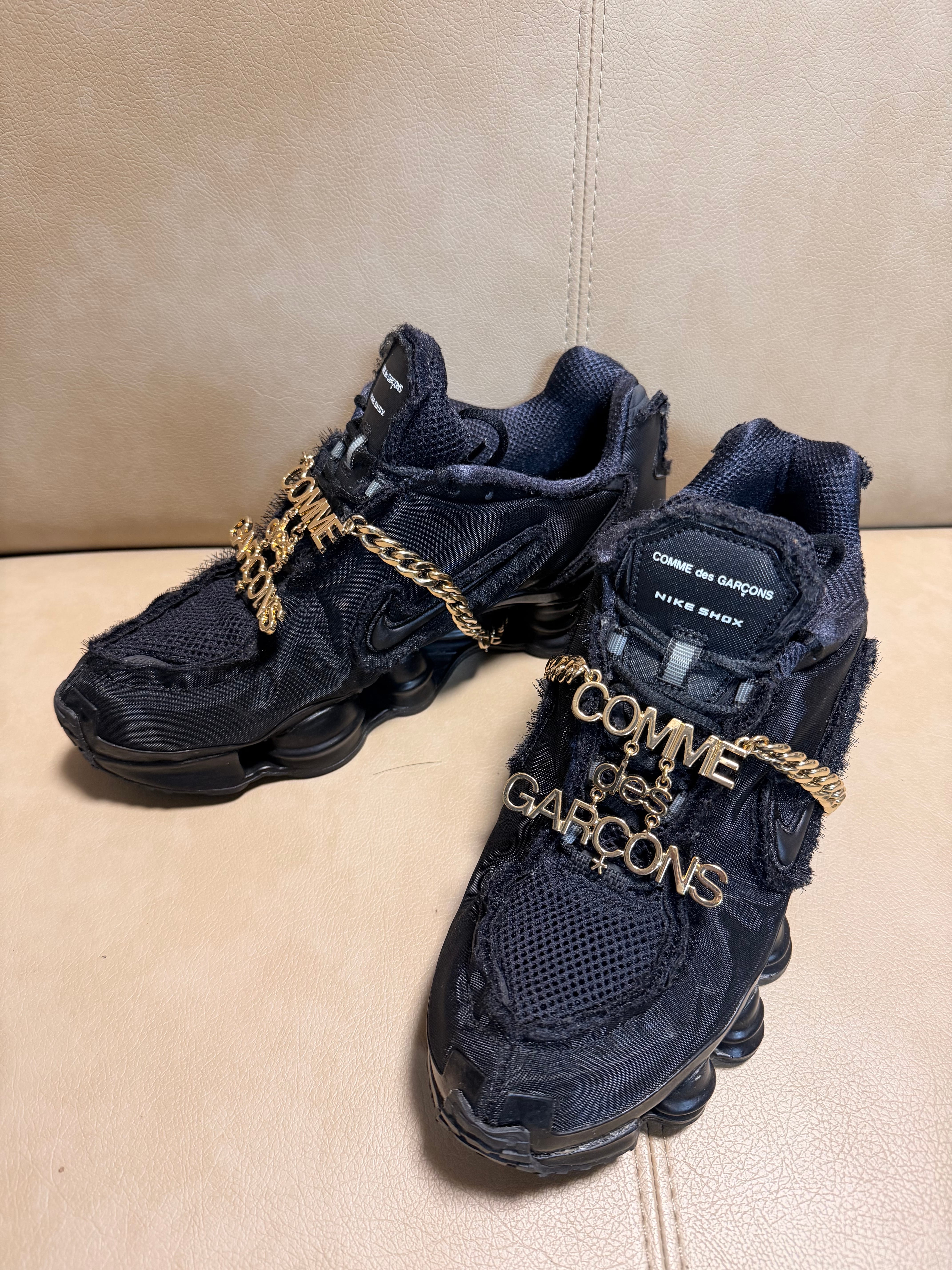 COMME des GARCONS × Nike Women's Shox TL "Black"
