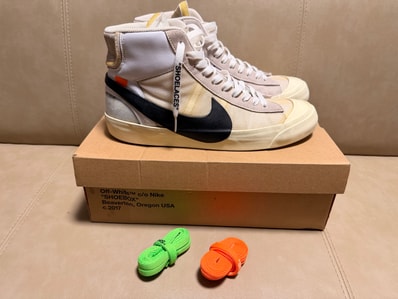 Off-White × Nike The Ten Blazer Mid "White"