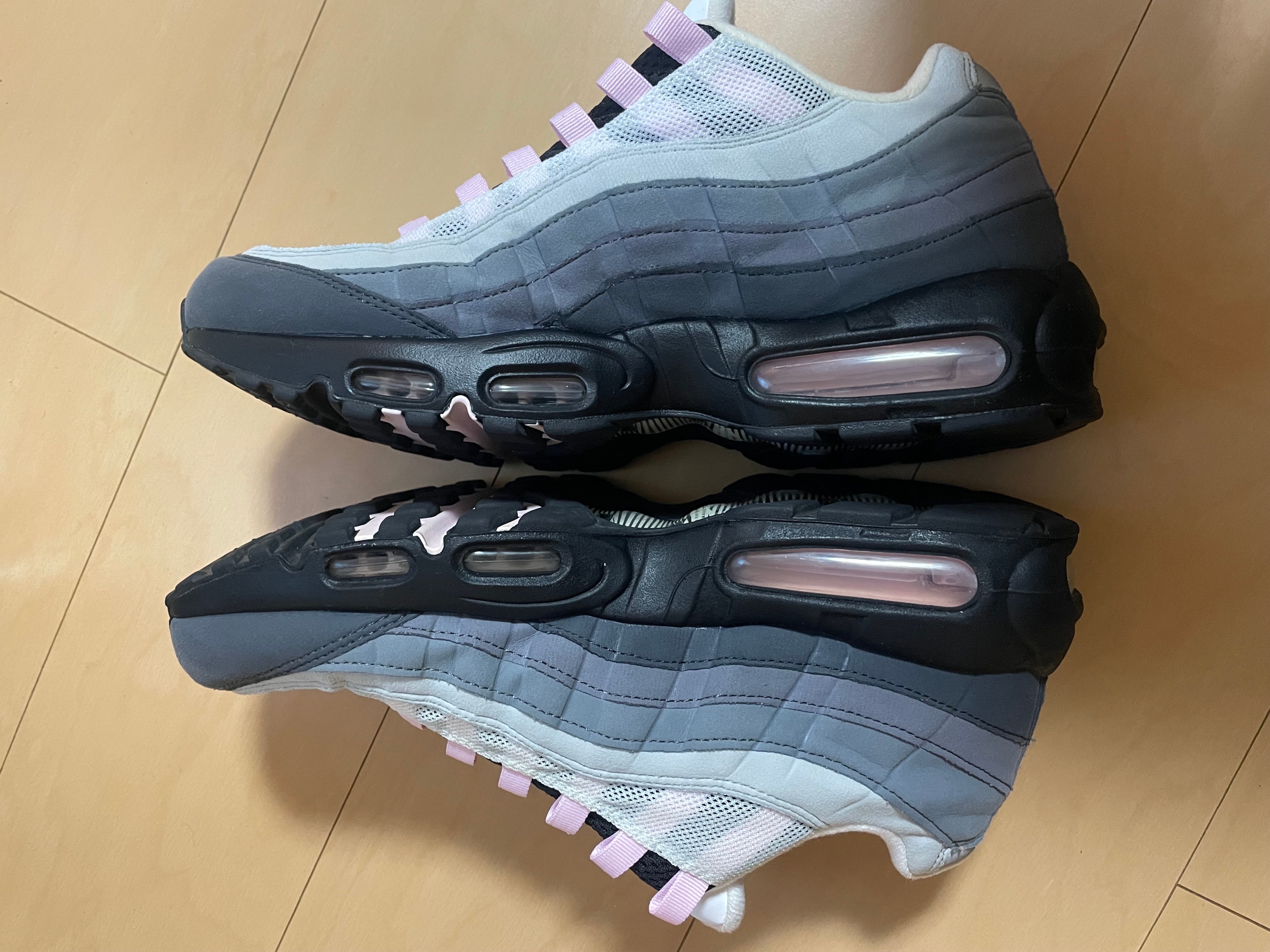 ナイキ エアマックス95 "ガンスモーク/ピンクフォーム"