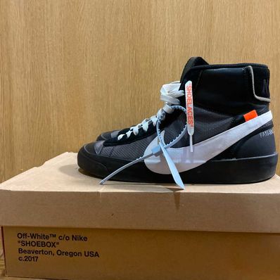 Off-White × Nike Blazer Studio Mid "Grim Reaper"