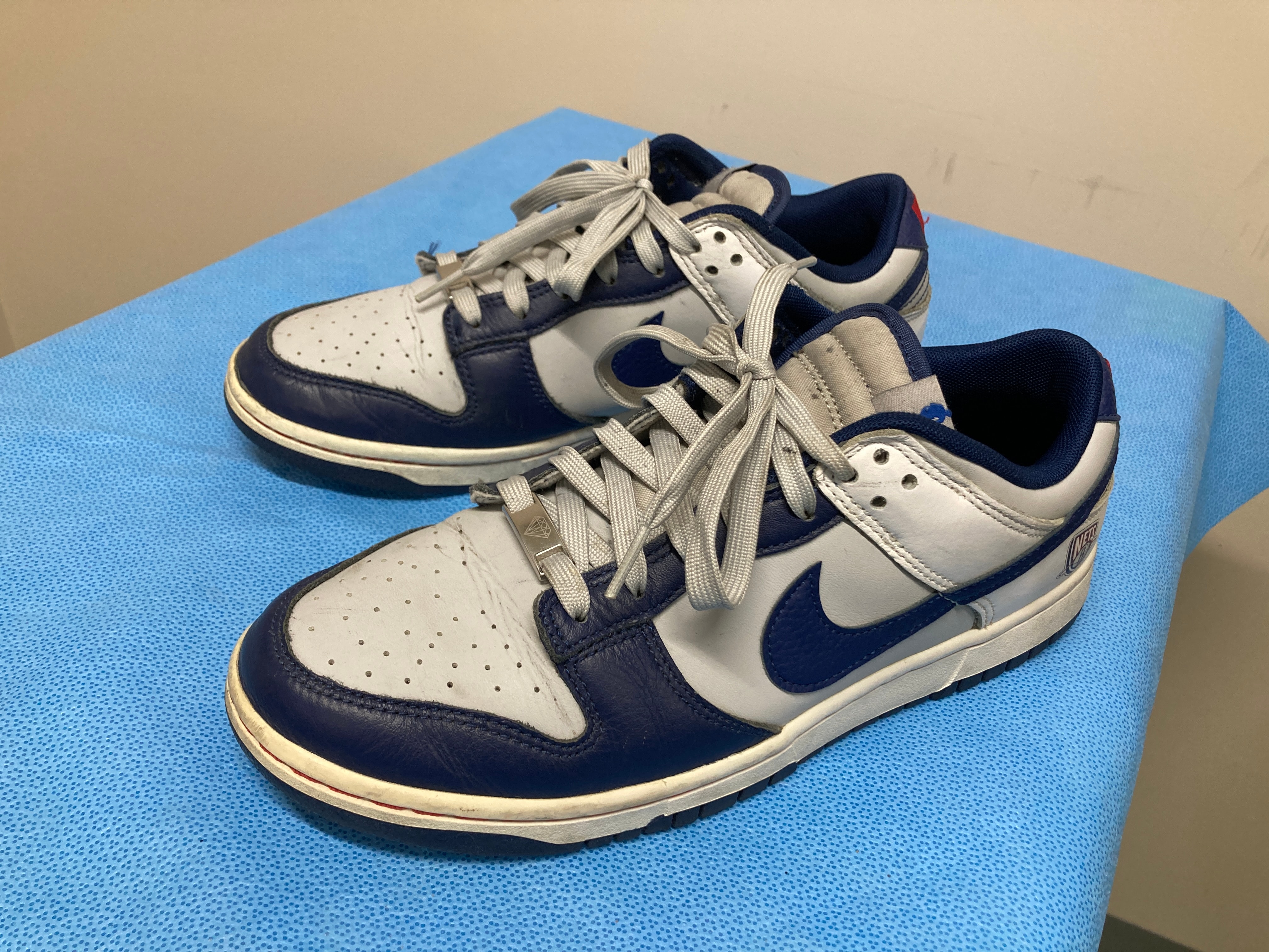 NBA × ナイキ ダンク ロー EMB 75th アニバーサリー "ネッツ"