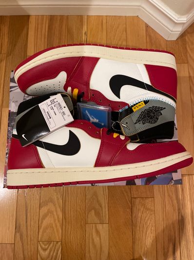 UNION × Nike Air Jordan 1 Retro High OG "Chicago/Shadow"