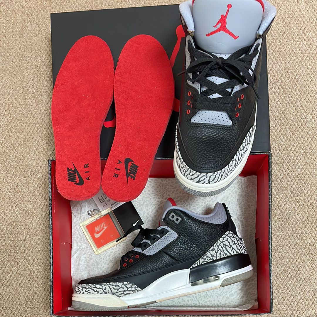 Nike Air Jordan 3 Retro OG "Black Cement" (2018)