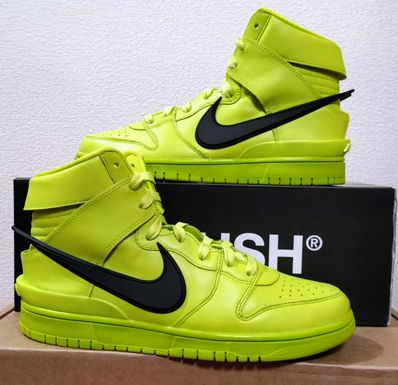 AMBUSH × NIKE DUNK HIGH "FLASH LIME"