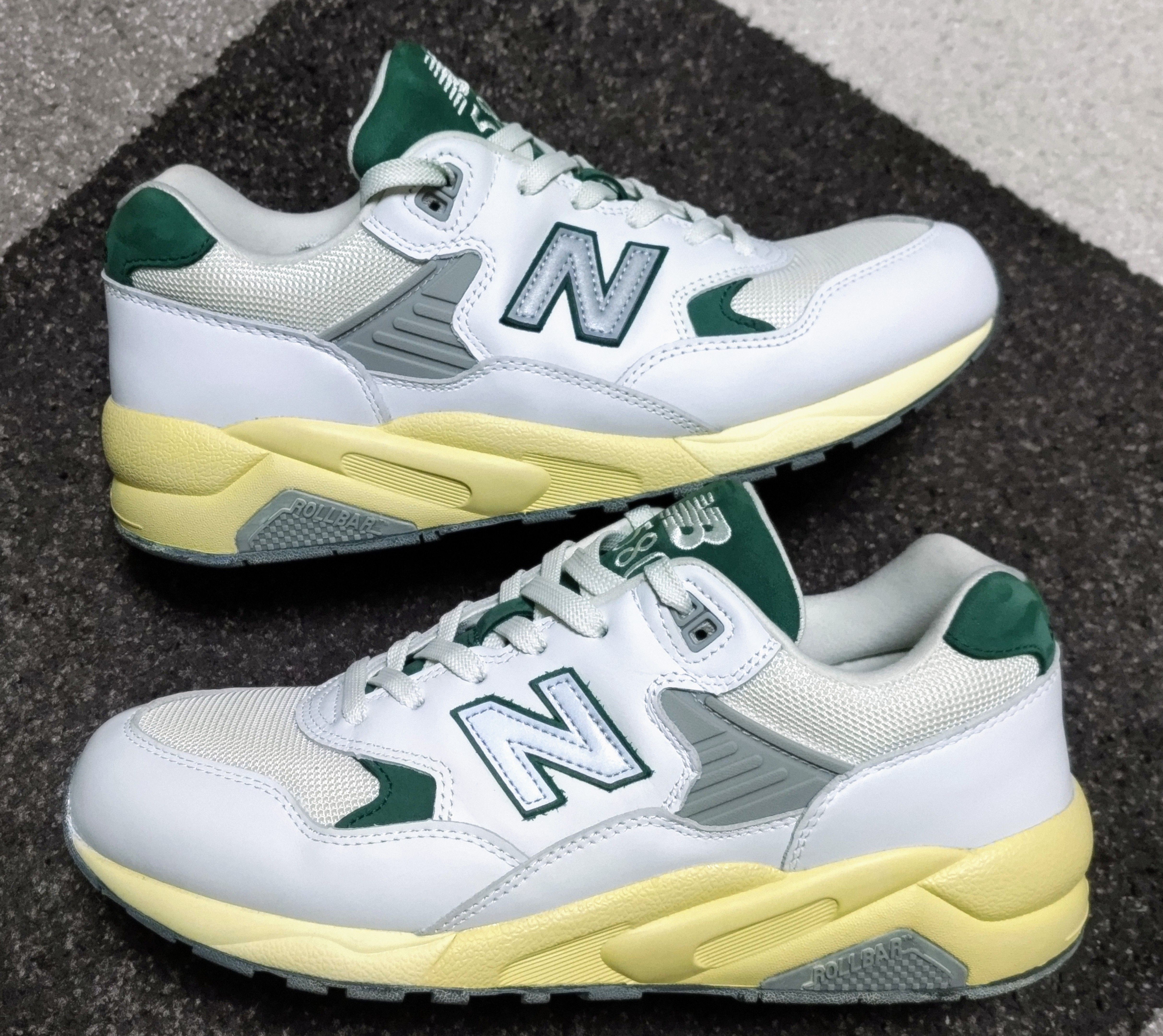 New Balance 580 "White/Green"