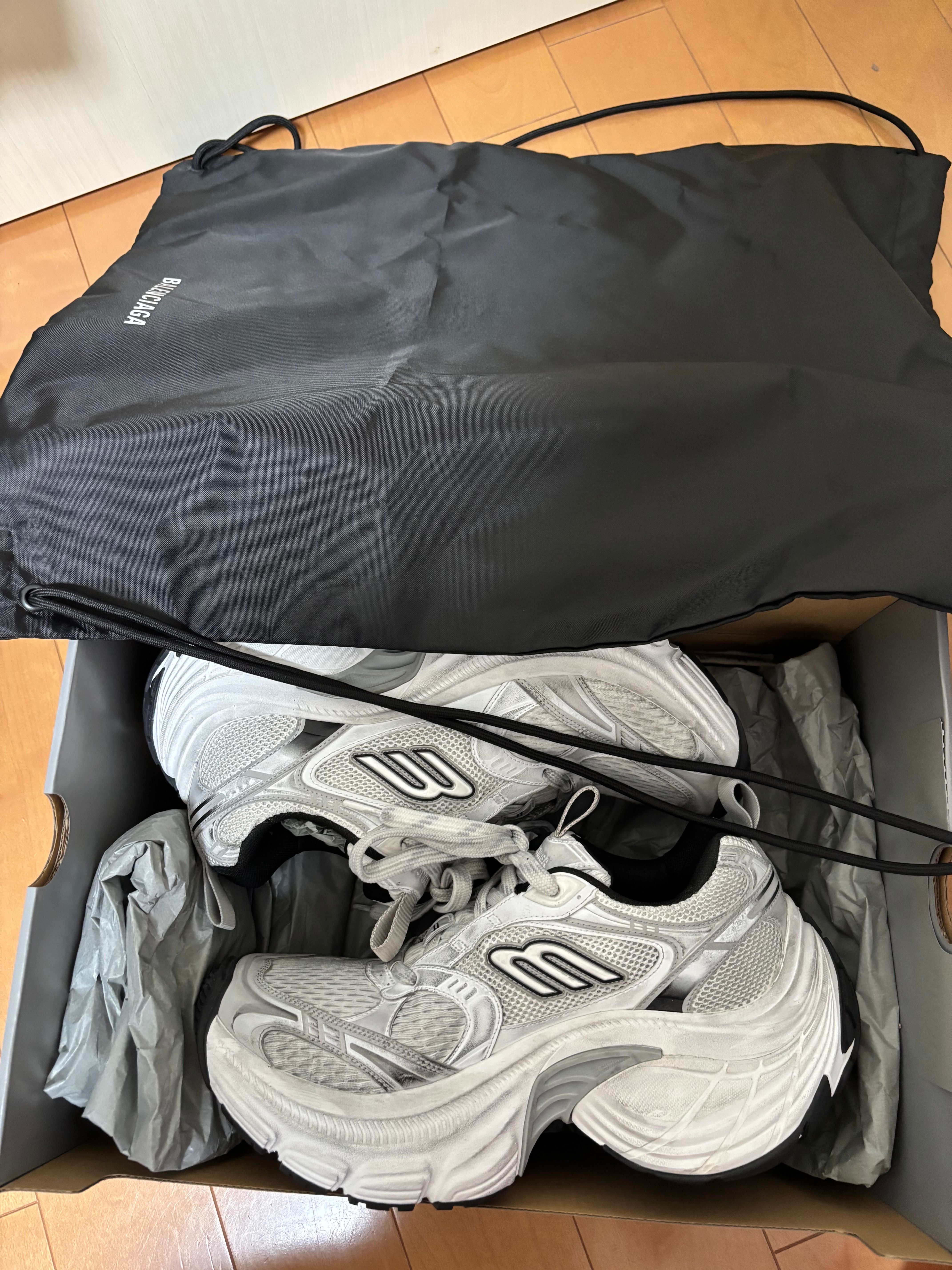 BALENCIAGA 10XL Sneaker "White/Black/Gris/Silver"