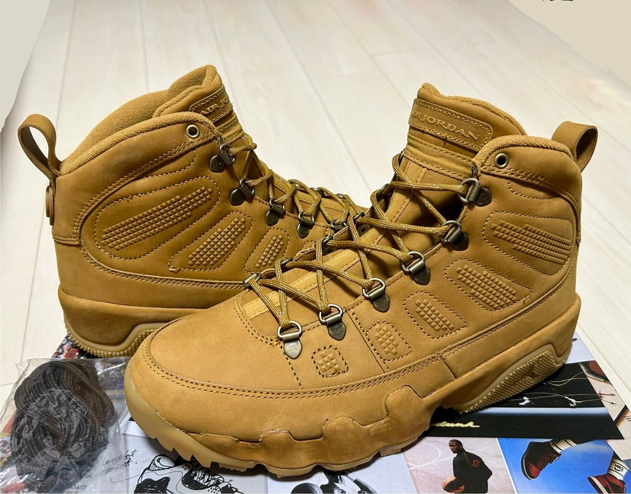 Nike Air Jordan 9 Retro Boot "Wheat" (2018)