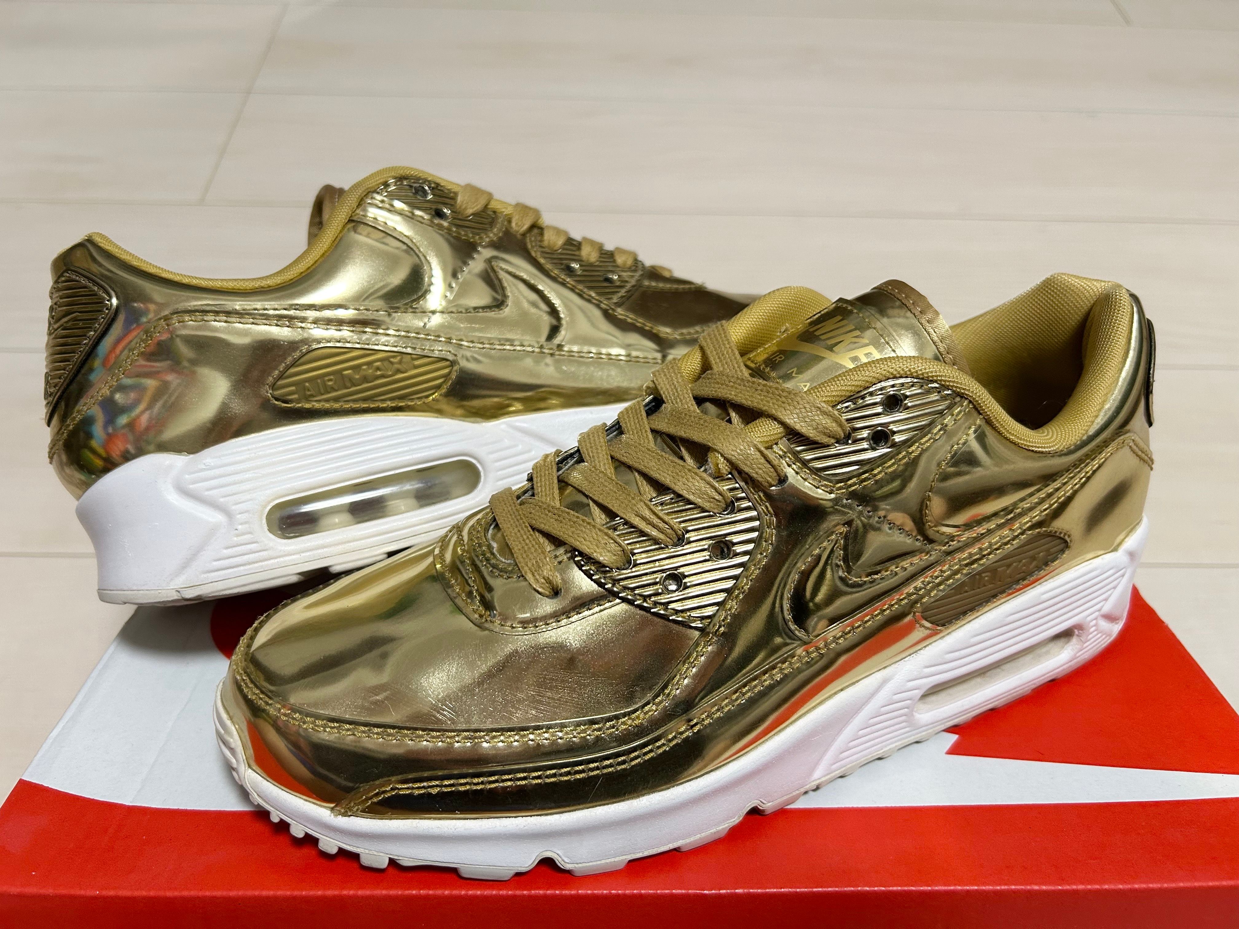 Nike Women's Air Max 90 "Metallic Gold"