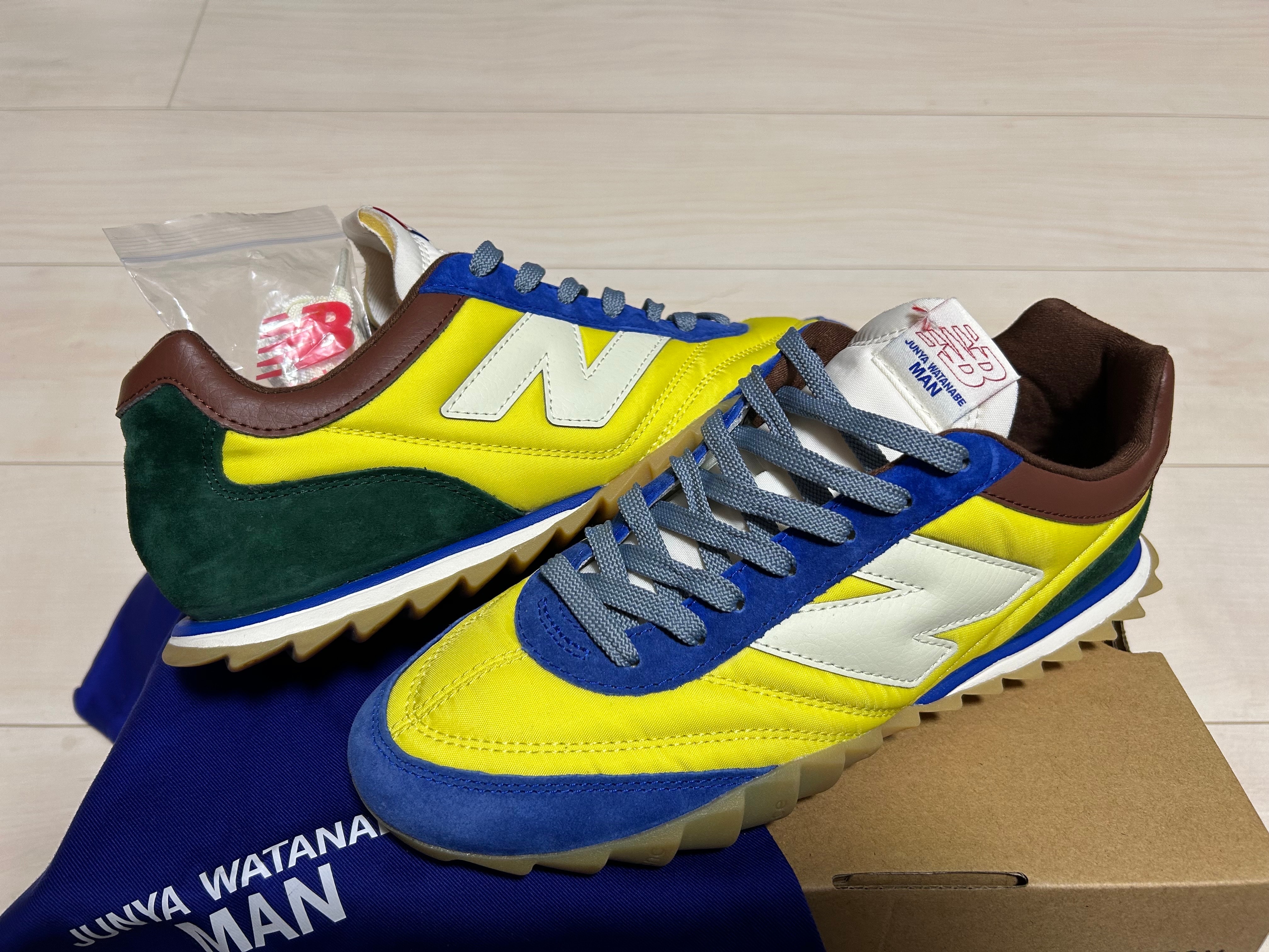 JUNYA WATANABE MAN × New Balance RC30 "Yellow/Blue/Green"