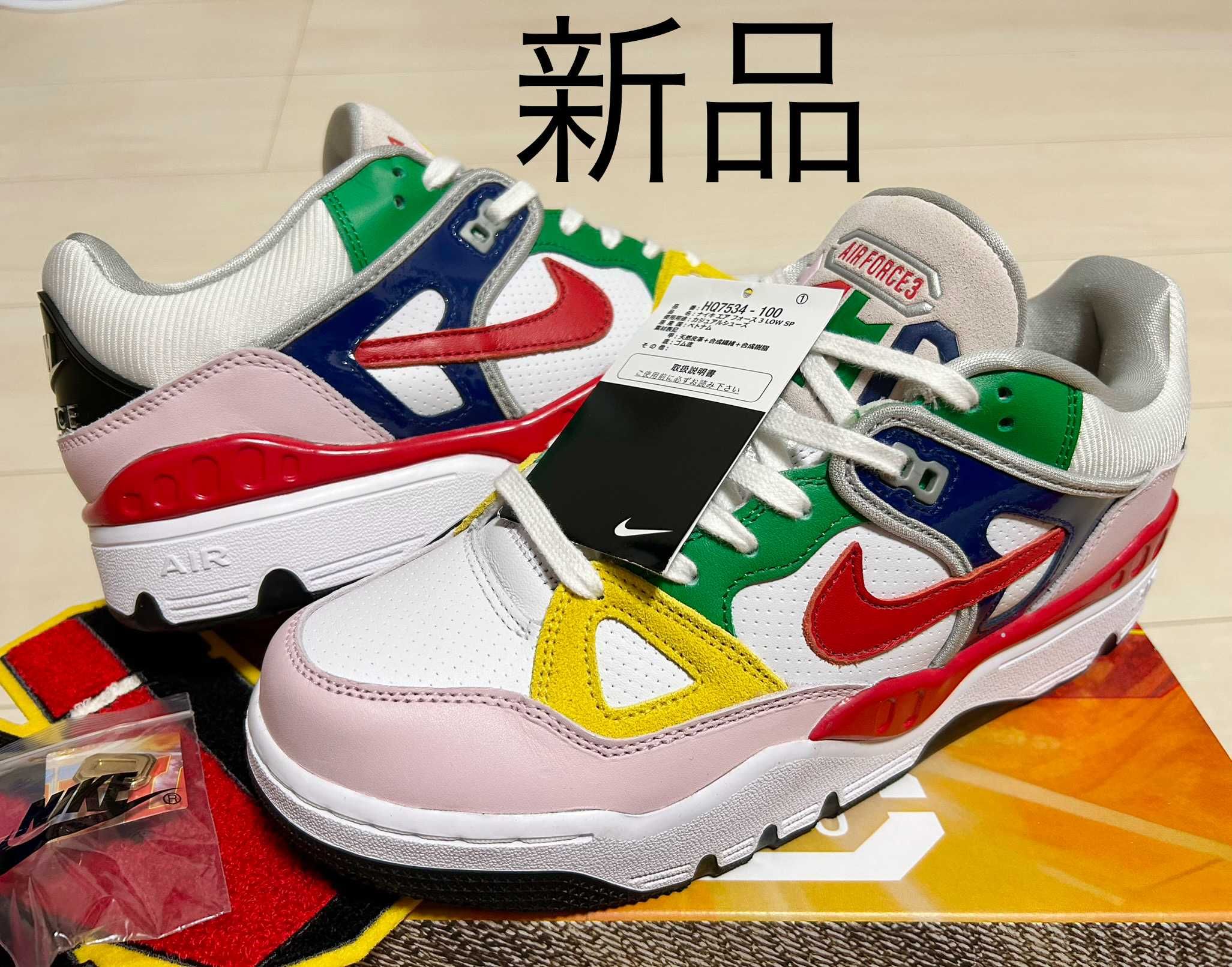 NIGO® × Nike Air Force 3 Low SP "White" (Heel Logo "OGIN")