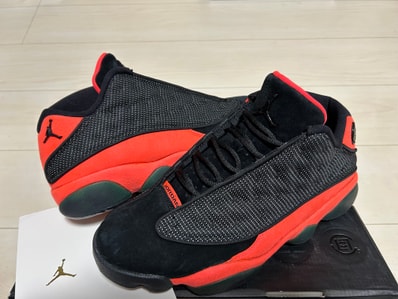 CLOT × Nike Air Jordan 13 Retro Low "Black/Infrared 23"