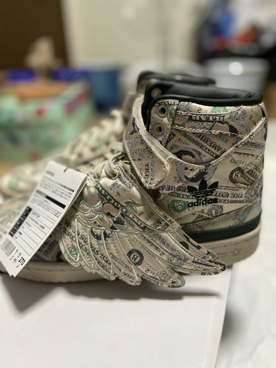 Jeremy Scott × adidas Forum High Wings 1.0 "Money"