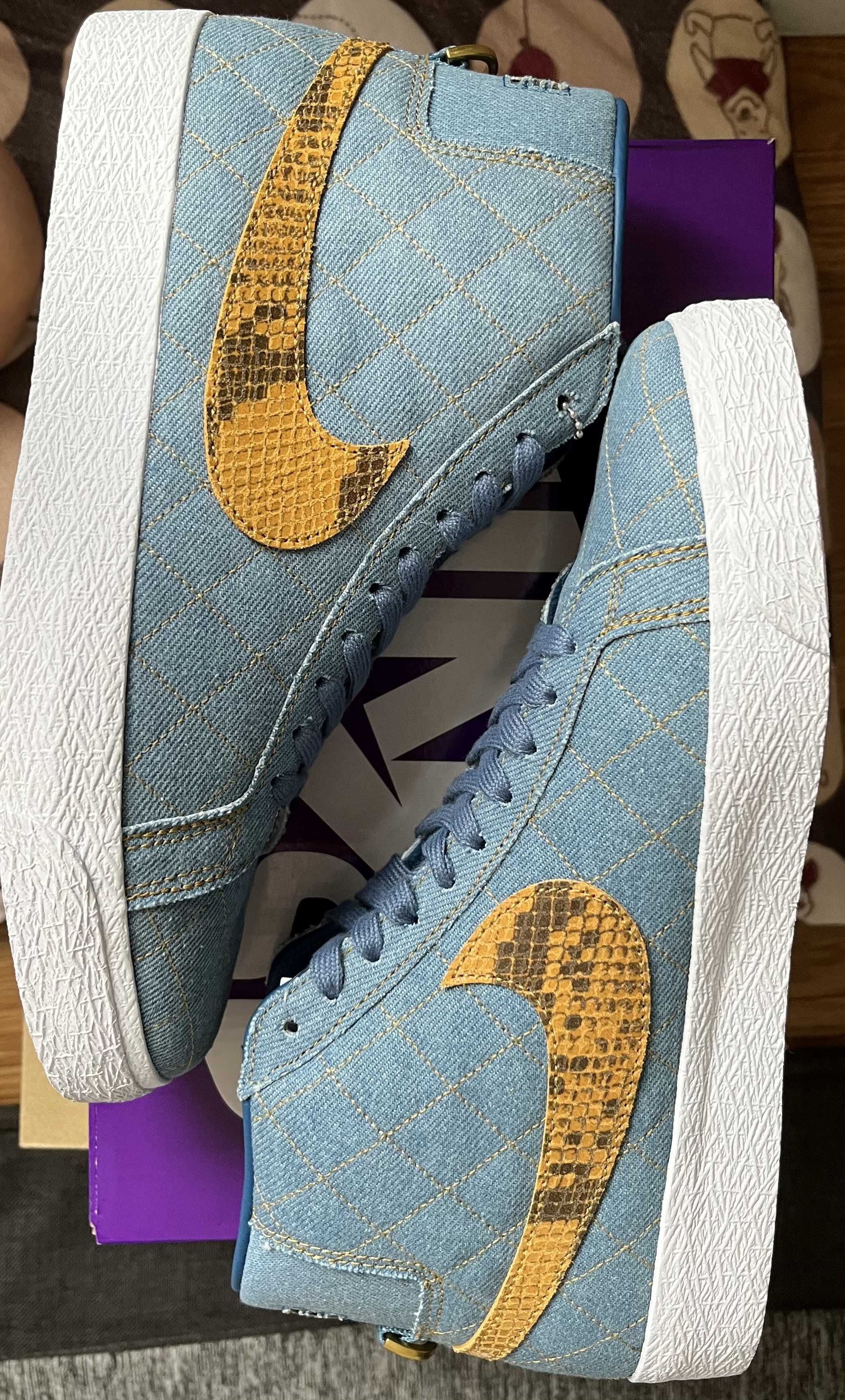 Supreme × Nike SB Blazer Mid "Denim"