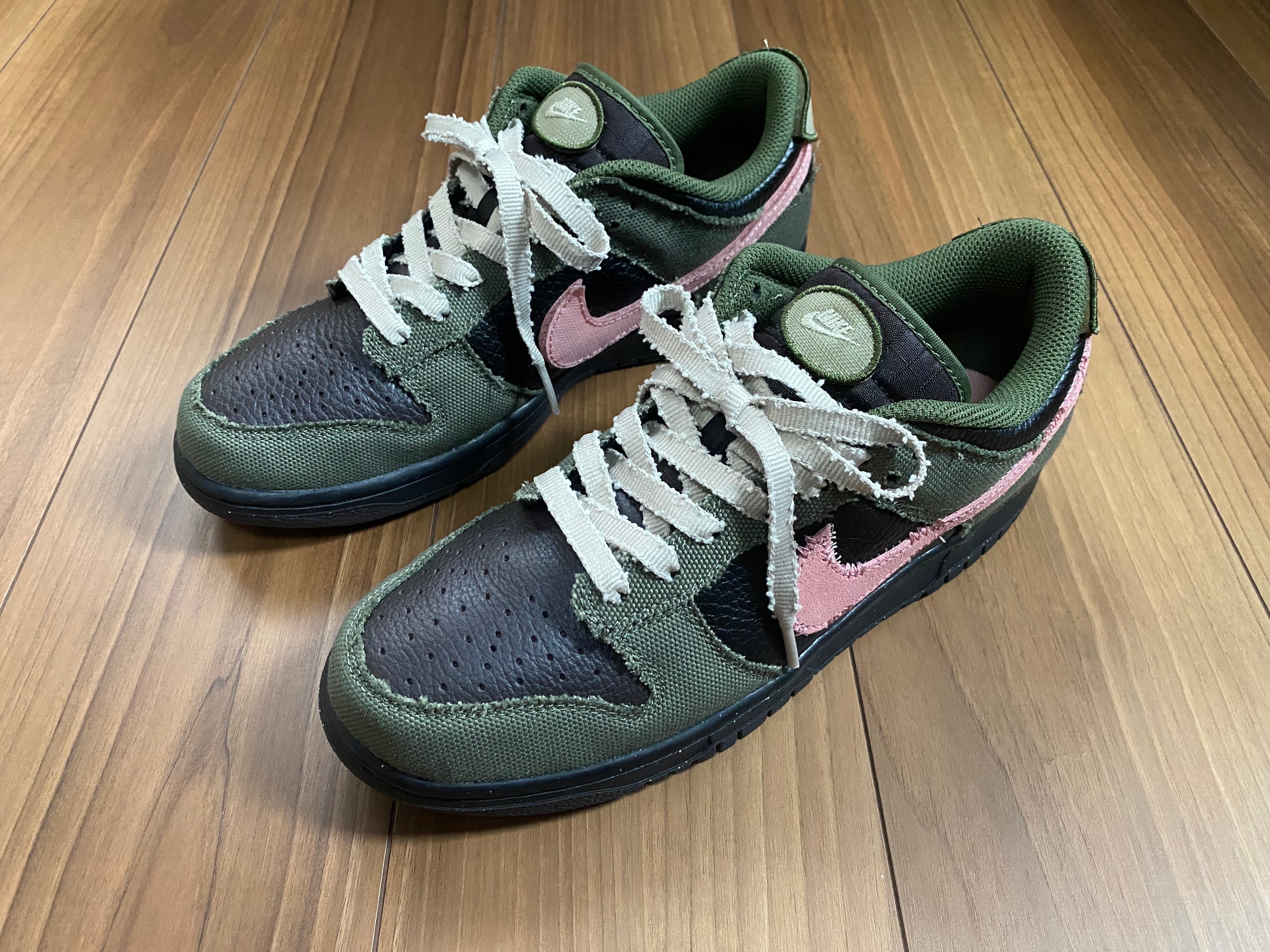 Nike Dunk Low Retro LTD " Army Olive/Black/Velvet Brown/Rust Pink"