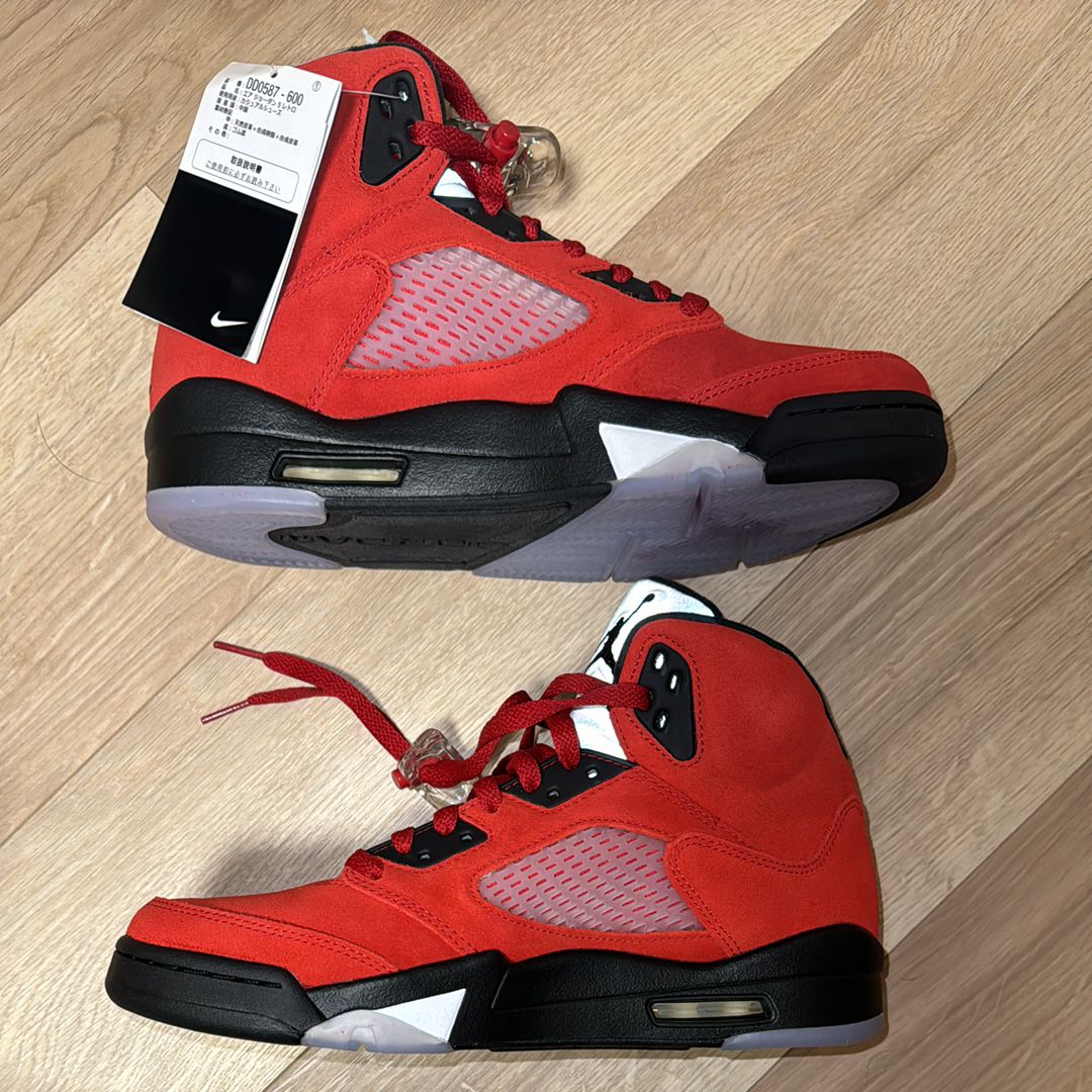 Nike Air Jordan 5 Ratro "Red Suede"