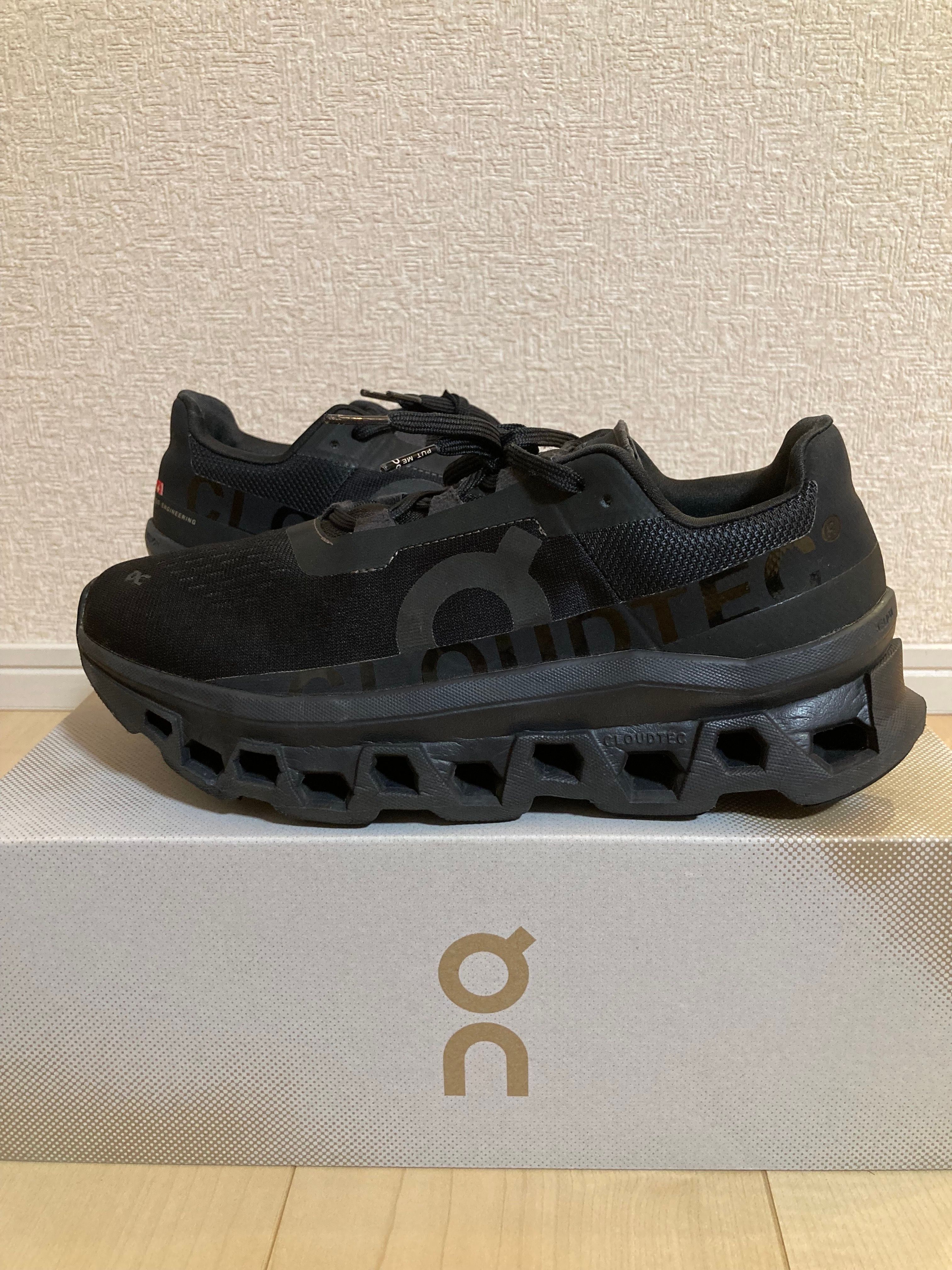 On Cloudmonster "All Black"