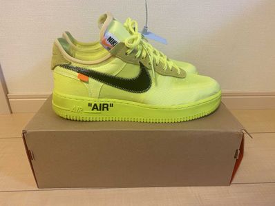Off-White × Nike Air Force 1 Low "Volt"