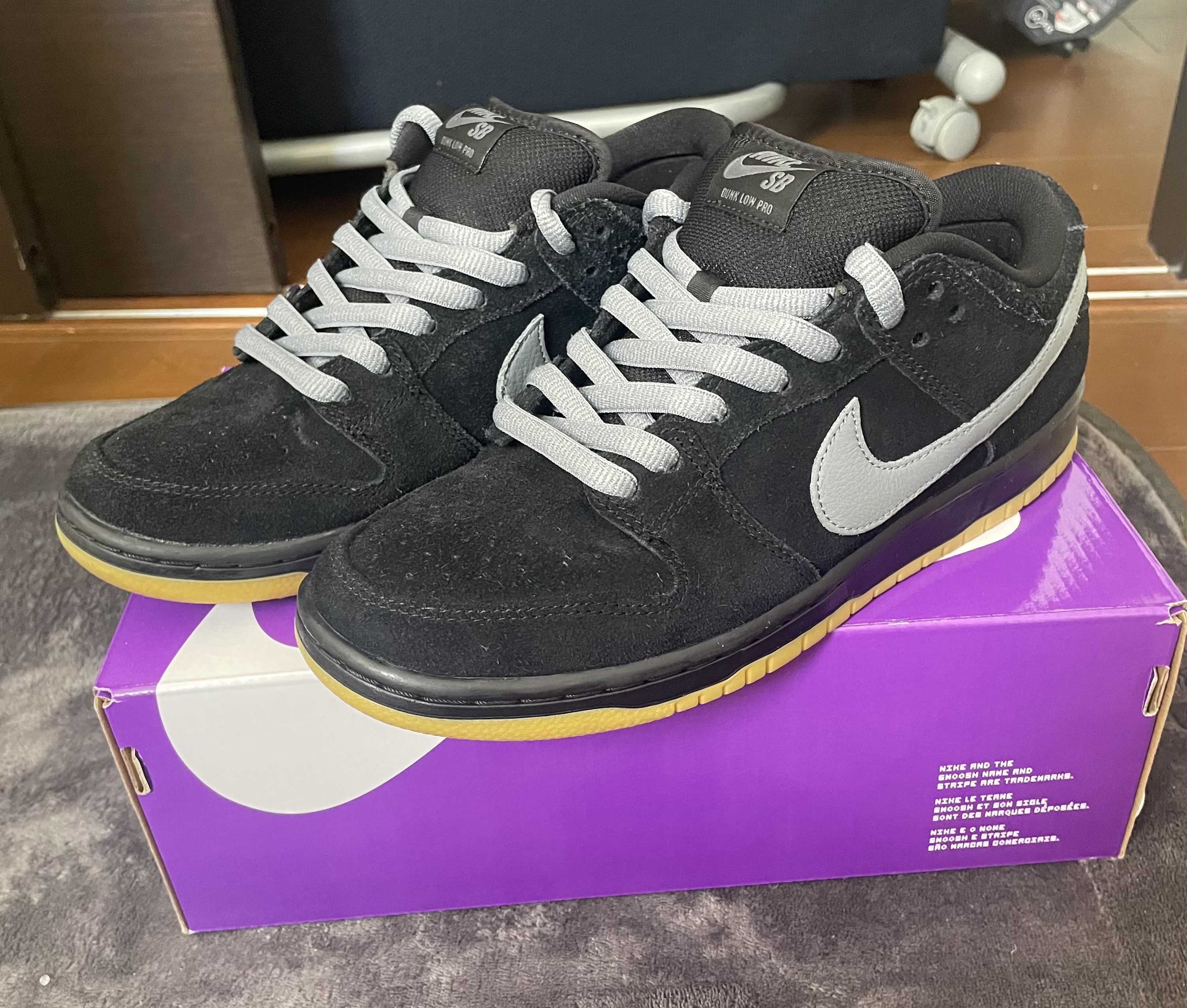 Nike SB Dunk Low Pro "Black/Fog"